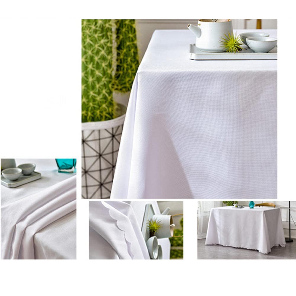 Tovaglia Rettangolare Tovaglie Morbide e Spesse Tovaglie per Feste Di Nozze Ristorante Buffet Feste Marrone 220 X 320 cm