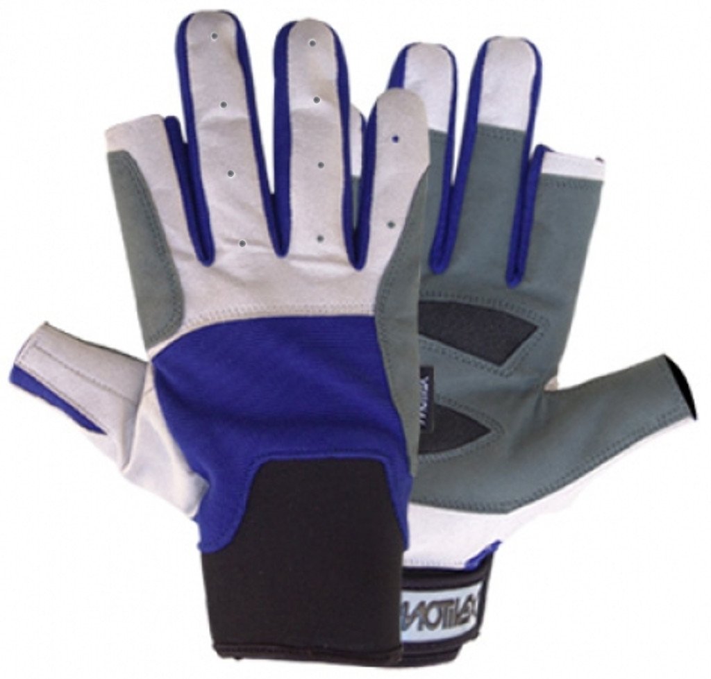 Guantes de Vela Extra Antideslizantes con Inserto de Neopreno con 2 Dedos Cortados