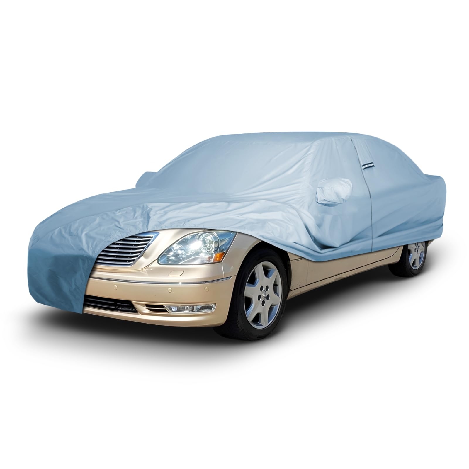 iCarCover Premium Car Cover for 1990-2017 Lexu s LS400, LS430, LS460 Heavy Duty Waterproof All-Weather Automobiles Custom Fit Indoor Outdoor UV Snow Protection Covers with Straps and Bag 13. LS400, LS430, LS460 1990-2017 Sky Gray