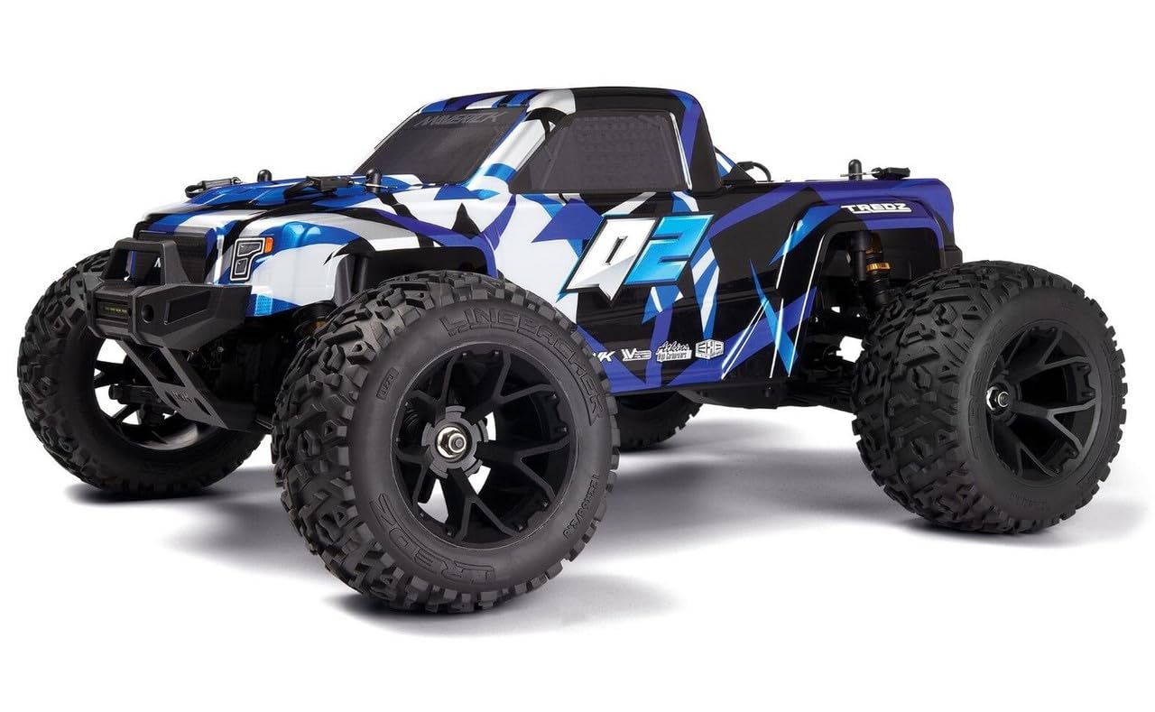 Maverick Quantum2 1/10 Electric RTR Monster Truck (Blue)