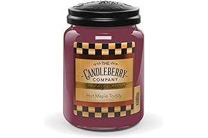 Candleberry Hot Maple Toddy Candle: Warmth and Comfort for Your Home