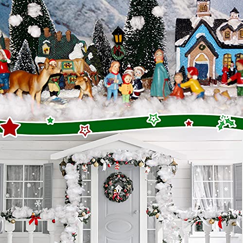 Riakrum Christmas Fake Snow Decor Artificial Snow Fluffy