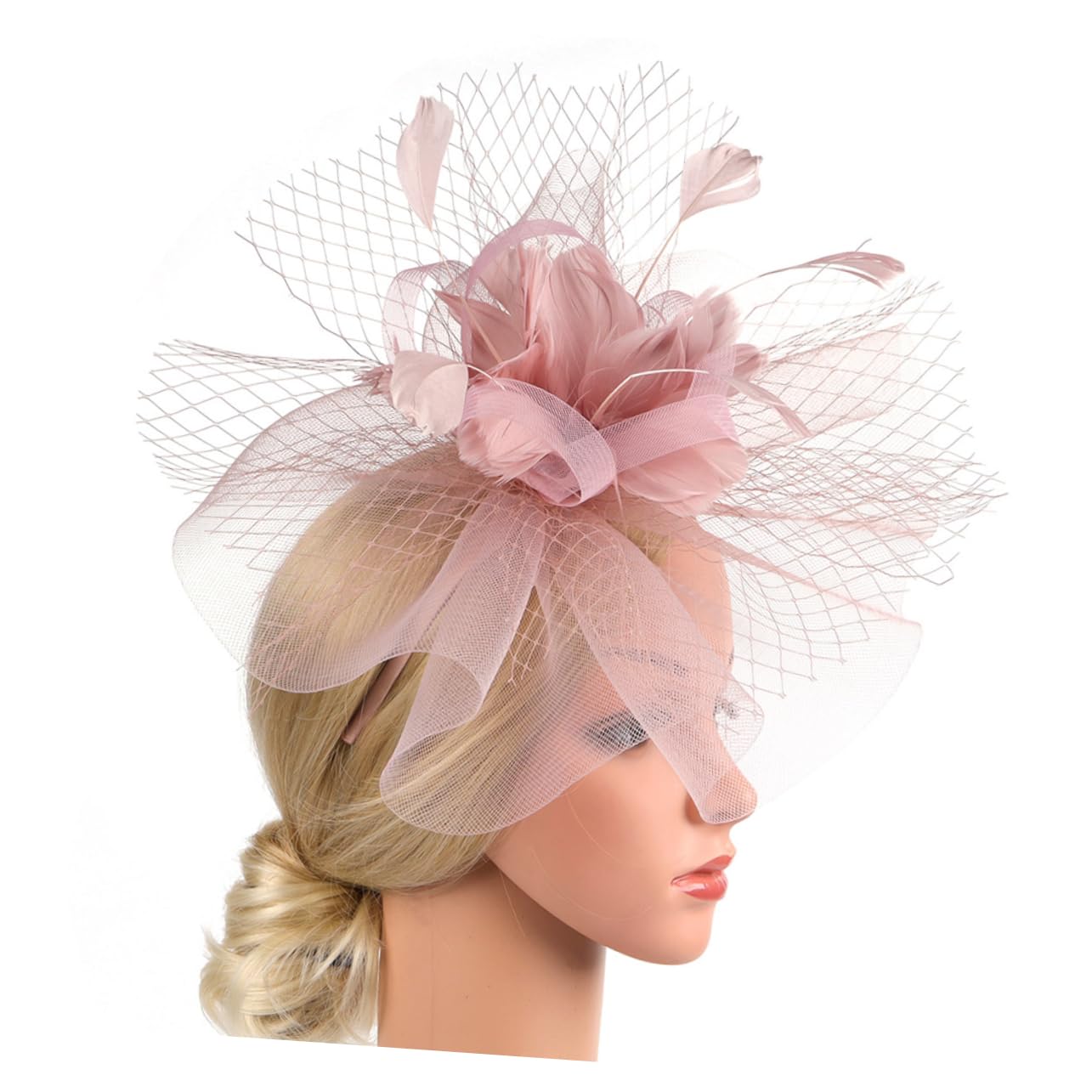 SHERCHPRY 2pcs Cocktail Party Hat Tea Party Cappelli Donna Cappelli Moda Dressy Womens Cappelli Da Sposa Signore Cappello Cappelli per