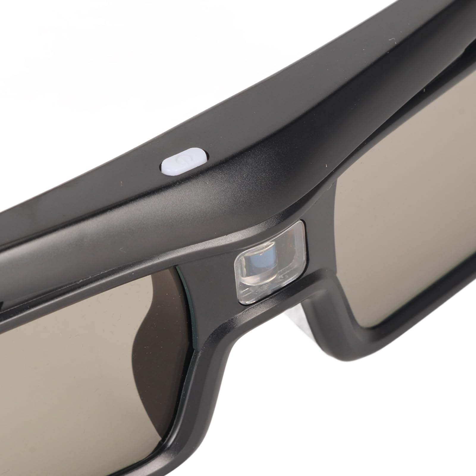 Occhiali 3D Ricaricabili DLP Link, Confezione da 2, Occhiali 3D con Otturatore Attivo e Batteria da 40 Ore per LTV-2500 3000 Pro 3500 Pro, per Proiettori Ad Alta Trasmittanza 144 Hz