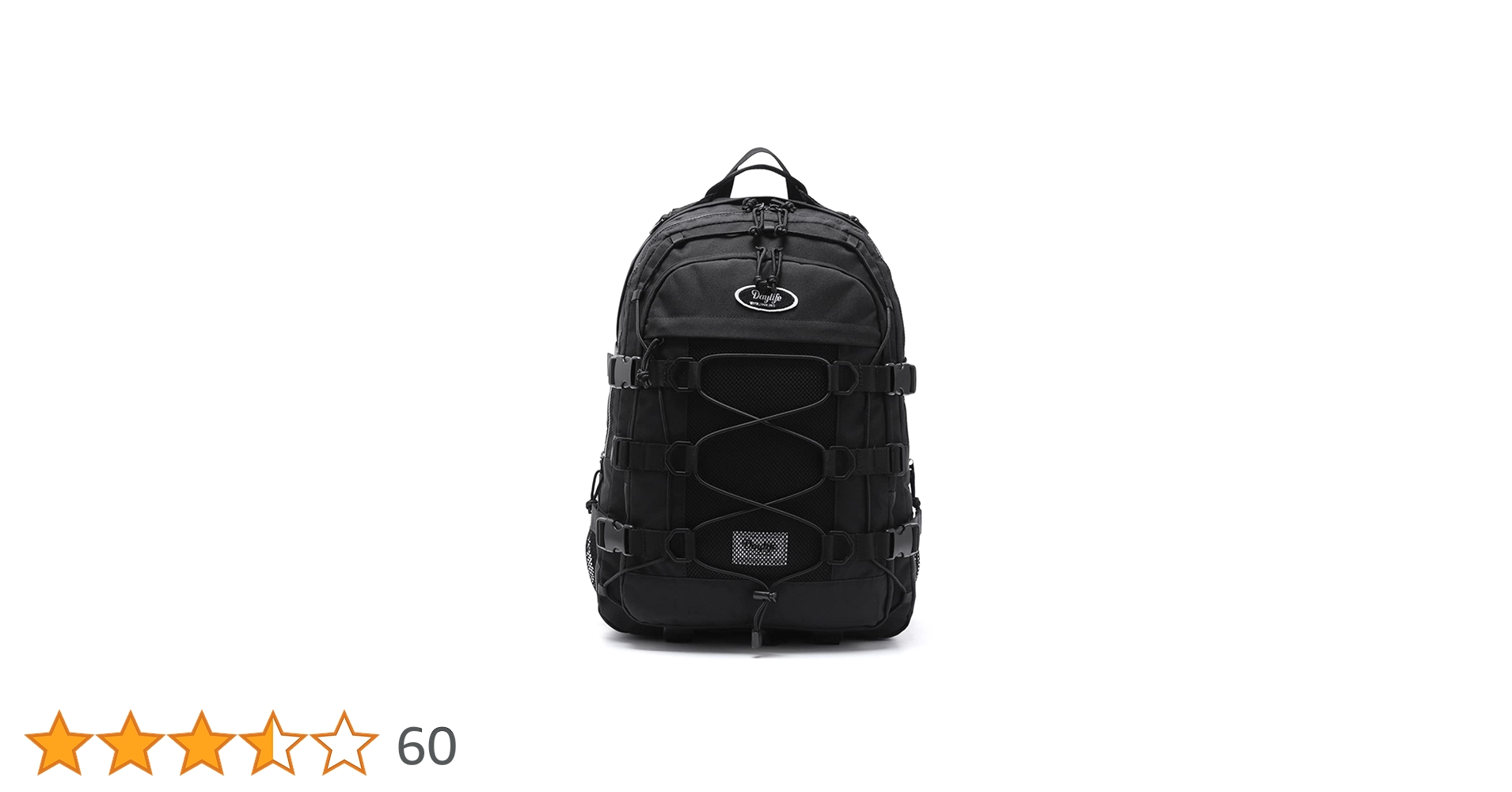 DAYLIFE リュックダブル ストリング バックパック 黒 通学 新生活 Amazon.co.jp: 【デーライフ韓国本社公式販売】ダブルストリング