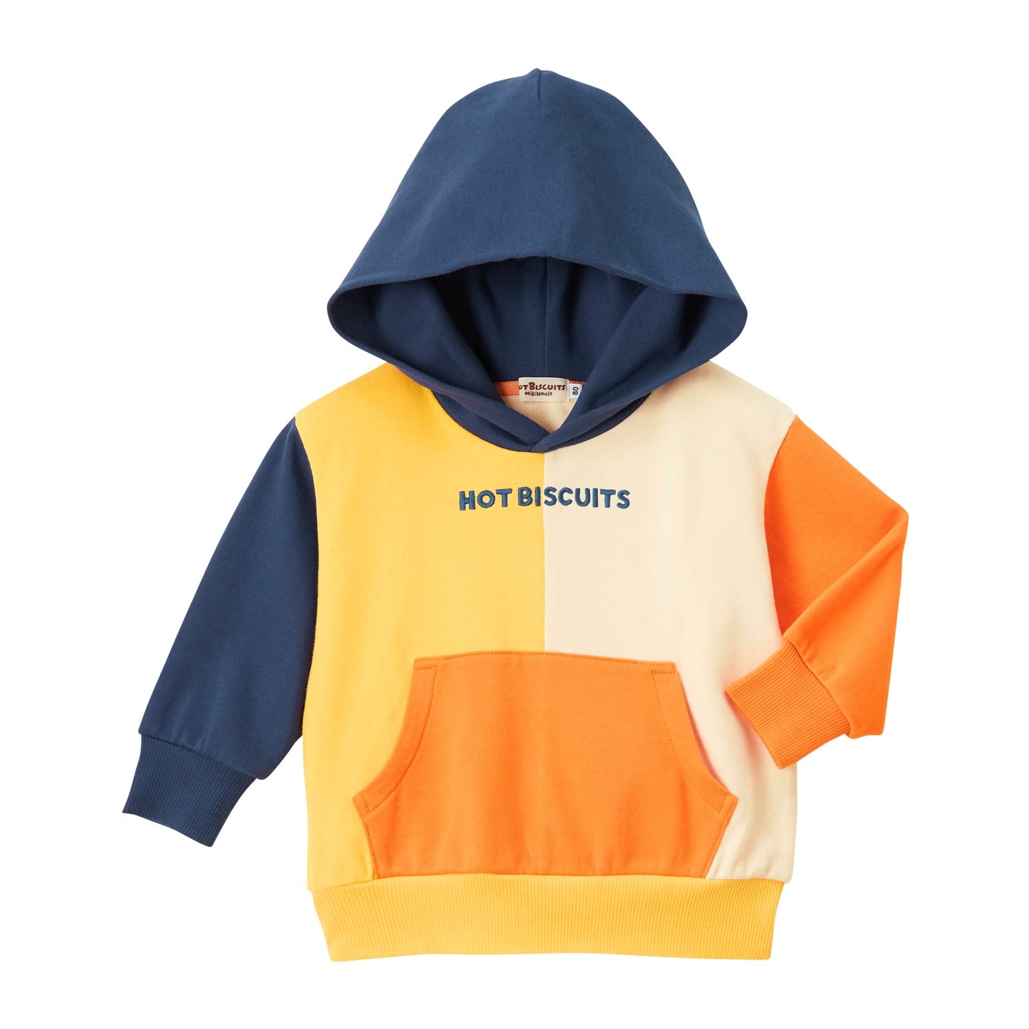 [MIKIHOUSE HOT BISCUITS] [ミキハウス ホットビスケッツ] パーカー 男の子 女の子 ベビー 子供服 70-5601-494