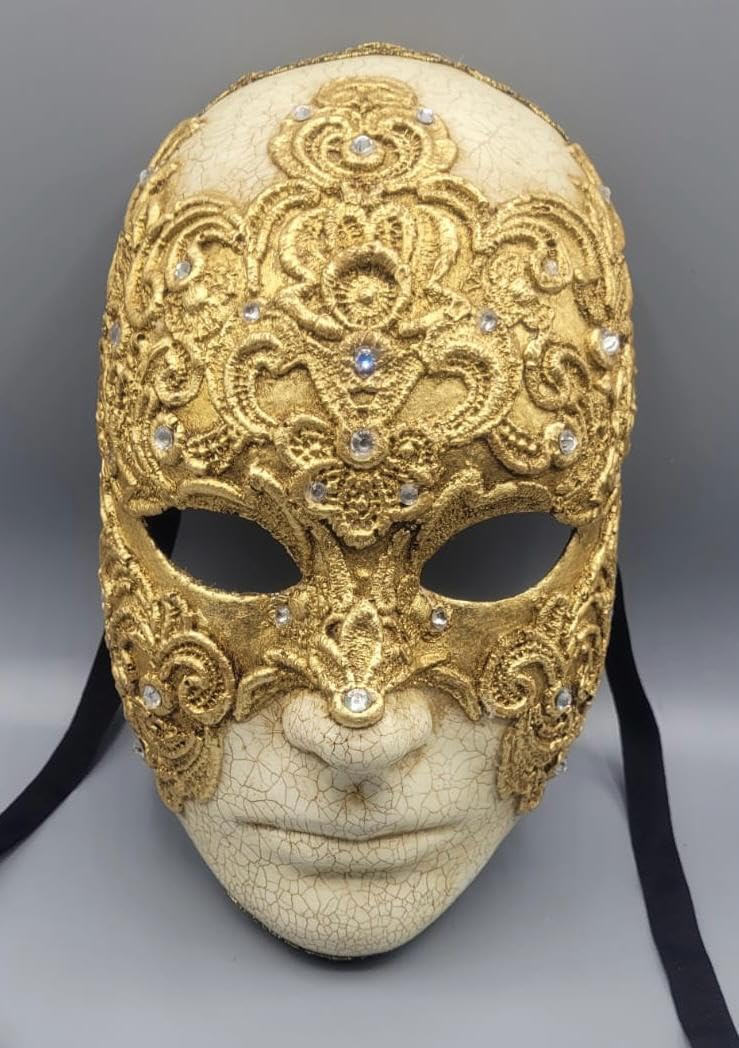 Eyes Wide Shut mask Tom Cruise - Halloween - Masquerade mask for Men - Venetian