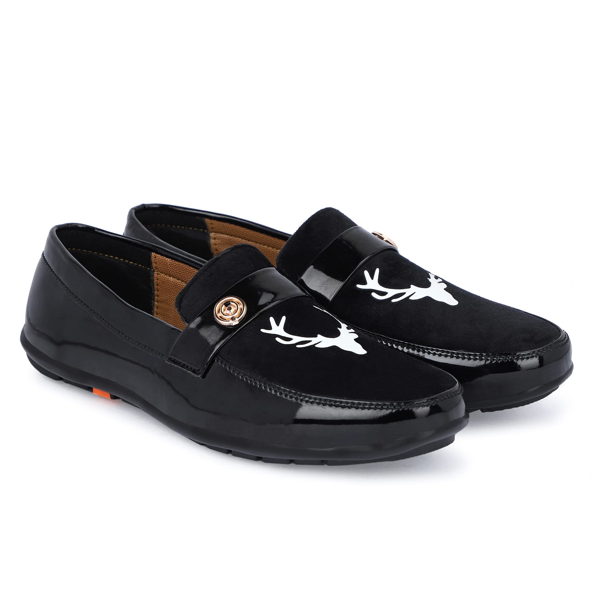 See full amazon price history chart for aRICS Colorblock Premium Buckle Loafers for Men (Black2, Numeric_9) aRICS Colorblock Premium Buckle Loafers for Men (Black2, Numeric_9) (B0BTZ1V22B) Amazon Price History, Amazon Price Tracker