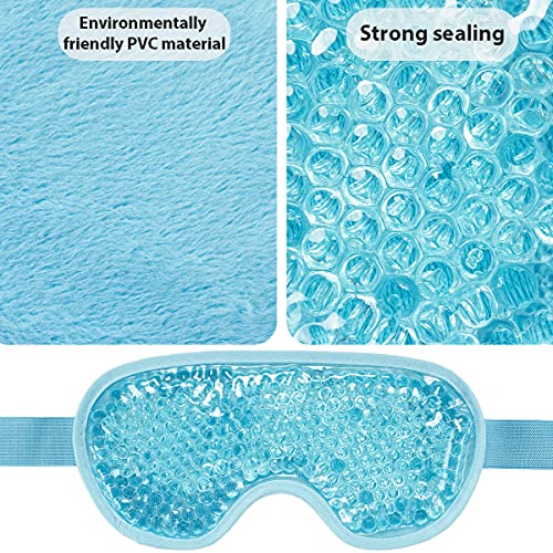 Zequech Wärmende/Kühlende Gel-Augenmaske, Wärme- und Kühlende Augenmaske für Migräne-Kopfschmerzen, Augenschwellungen, Dunkle Kreise, Cooling Eye Mask, Entspannung & Verspannungen Linder - Image 8
