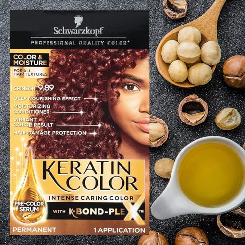Schwarzkopf Professional Keratin Color Carmesí 9.89 pack 2 miniatura 2