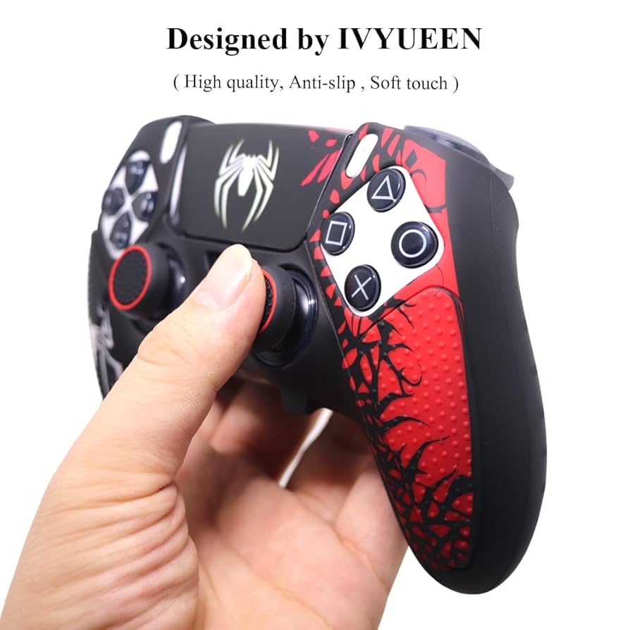 PS ワイヤレスイヤホン、コントローラーシリコンカバー PlayStation PS5 コントローラー カバー ケース グリップ