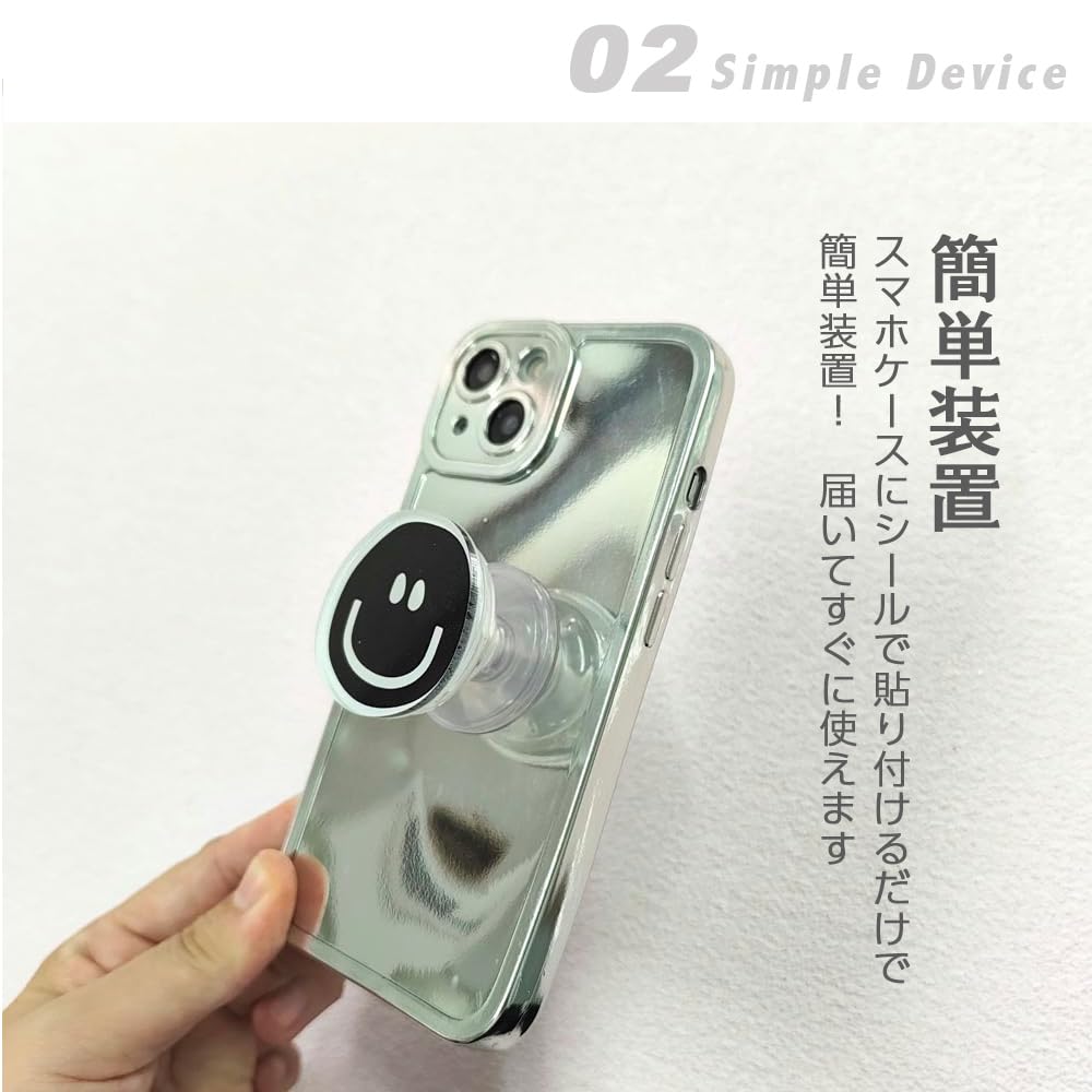 Amazon | スマホグリップ 韓国 スマホリング iphone用 リング