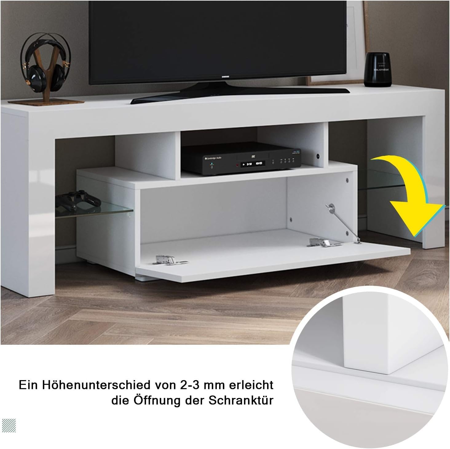 Modulo Badkamermeubel Met Wastafel | 120 Cm Hoogglans Zwart Greeploos Front Natuursteen 3 Lades 119033