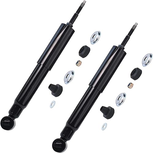 Detroit Axle - Amortiguadores delanteros de 2 piezas 2WD para Ford F-150 F-250 Expedition Lincoln Navigator, 2 amortiguadores completos de reemplazo