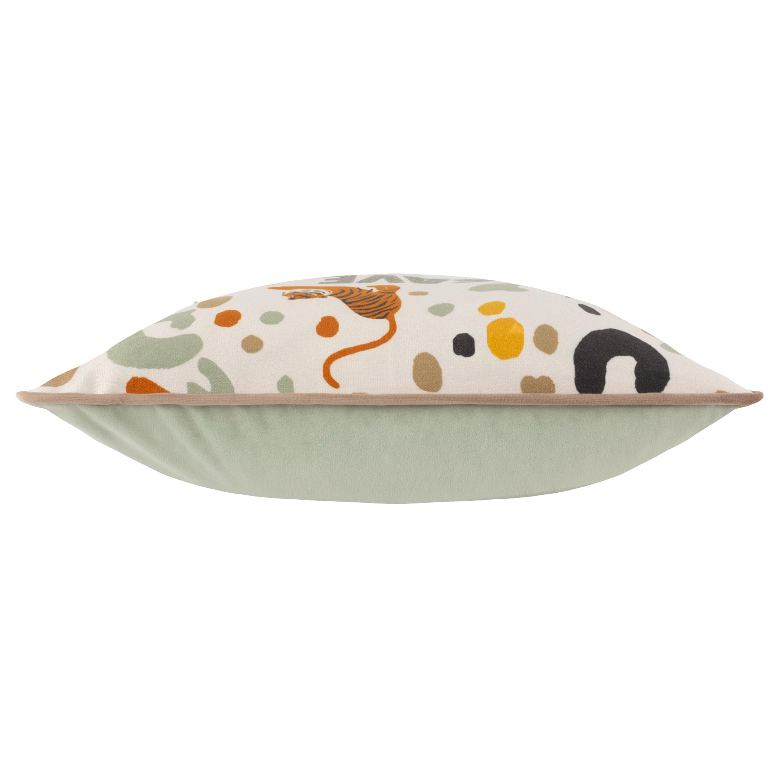 furn. little Wildlife Save Our Animals Piped Cushion Cover, Multicolour, 43 x 43 cm (Pack of 1) - Image 4
