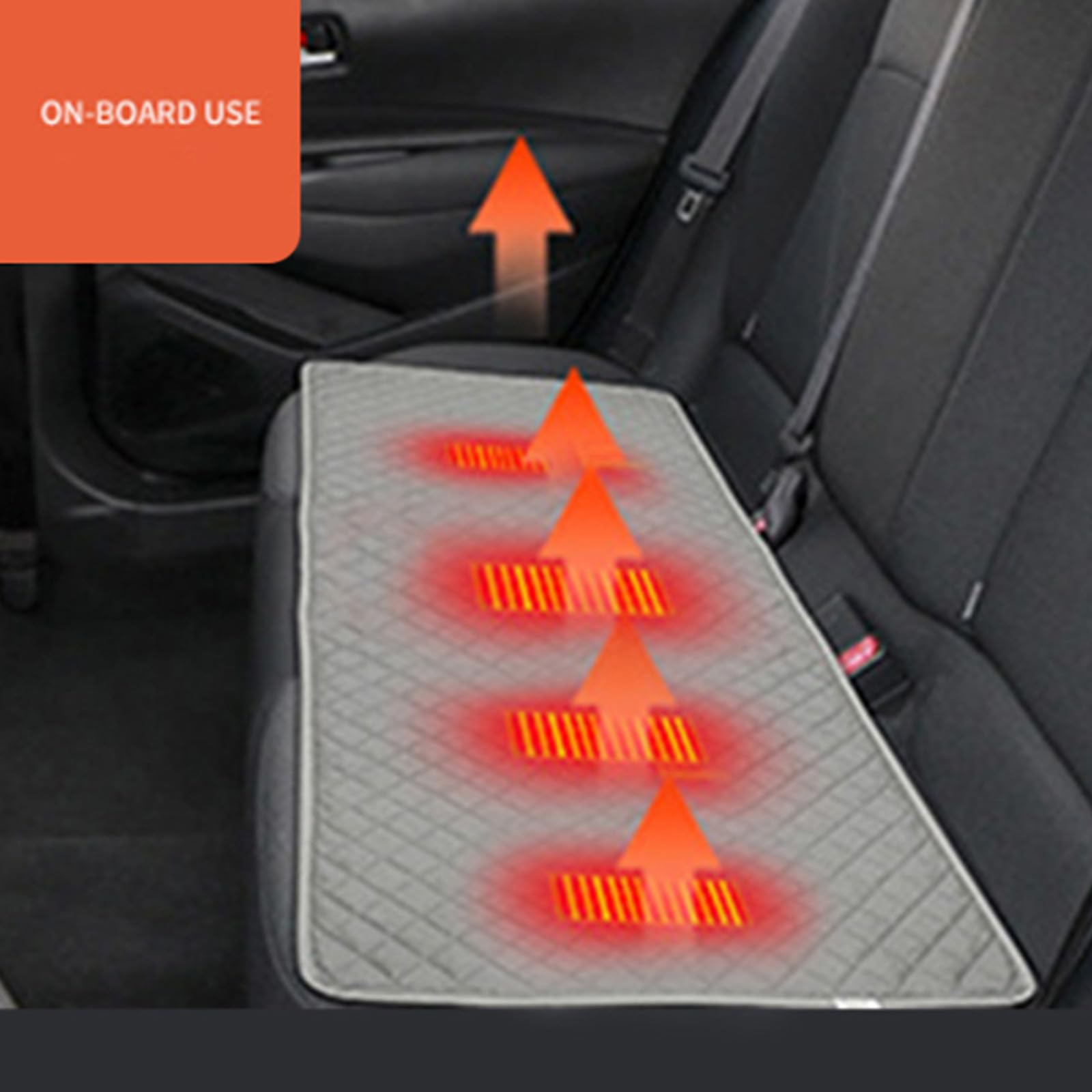 Tapis de couchage chauffant USB pour l'extérieur, sac de couchage chauffant pour la maison, le bureau, la voiture, le camping, la pêche