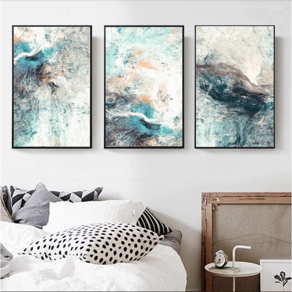 Abstract Art 3 Pieces Diamond Paintings Triptych Pictures Wall Art Diamond Embroidery for Living Room Decoration Mosaic Cross