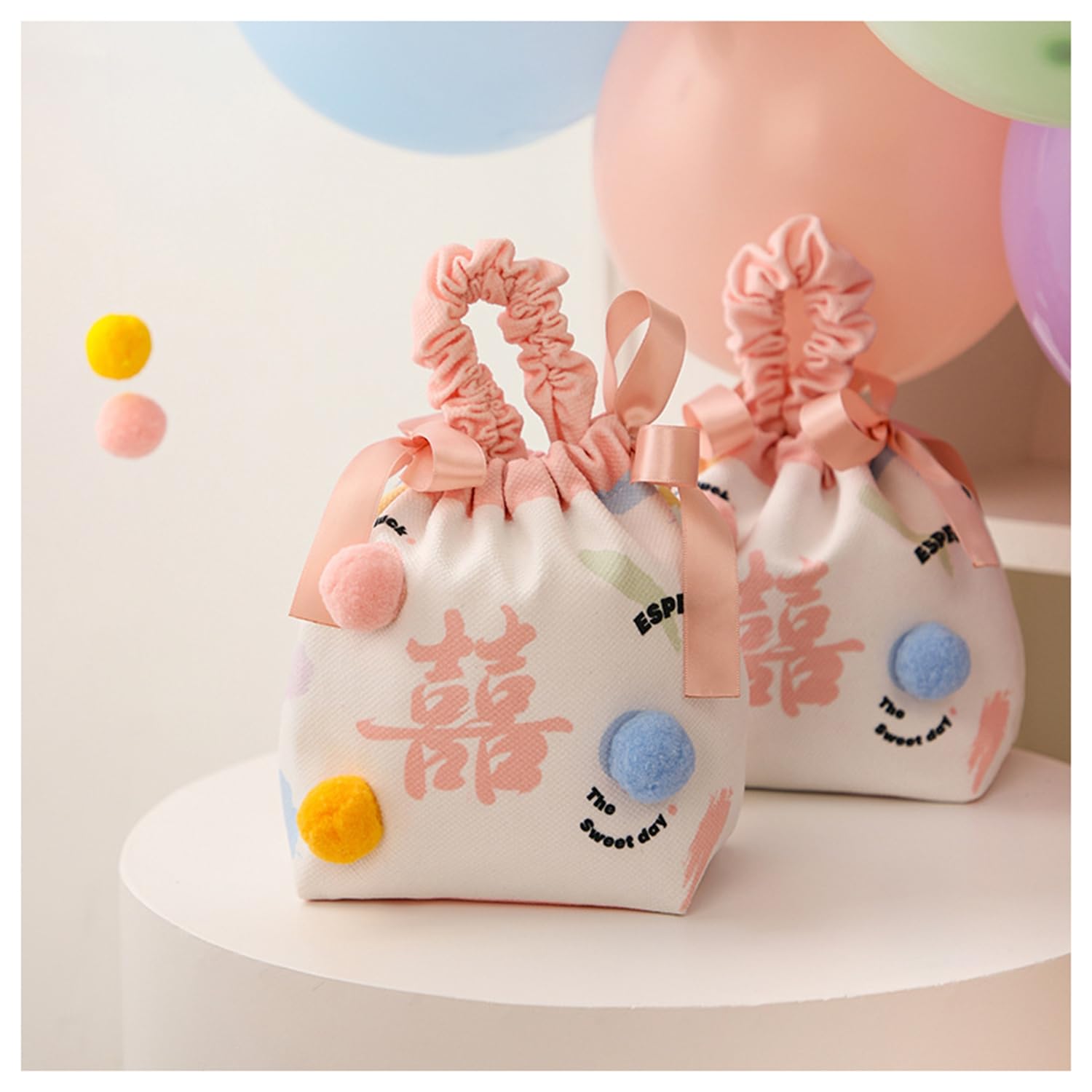 Mini sacs cadeaux anti-déchirure petites boîtes rigides pour goûter