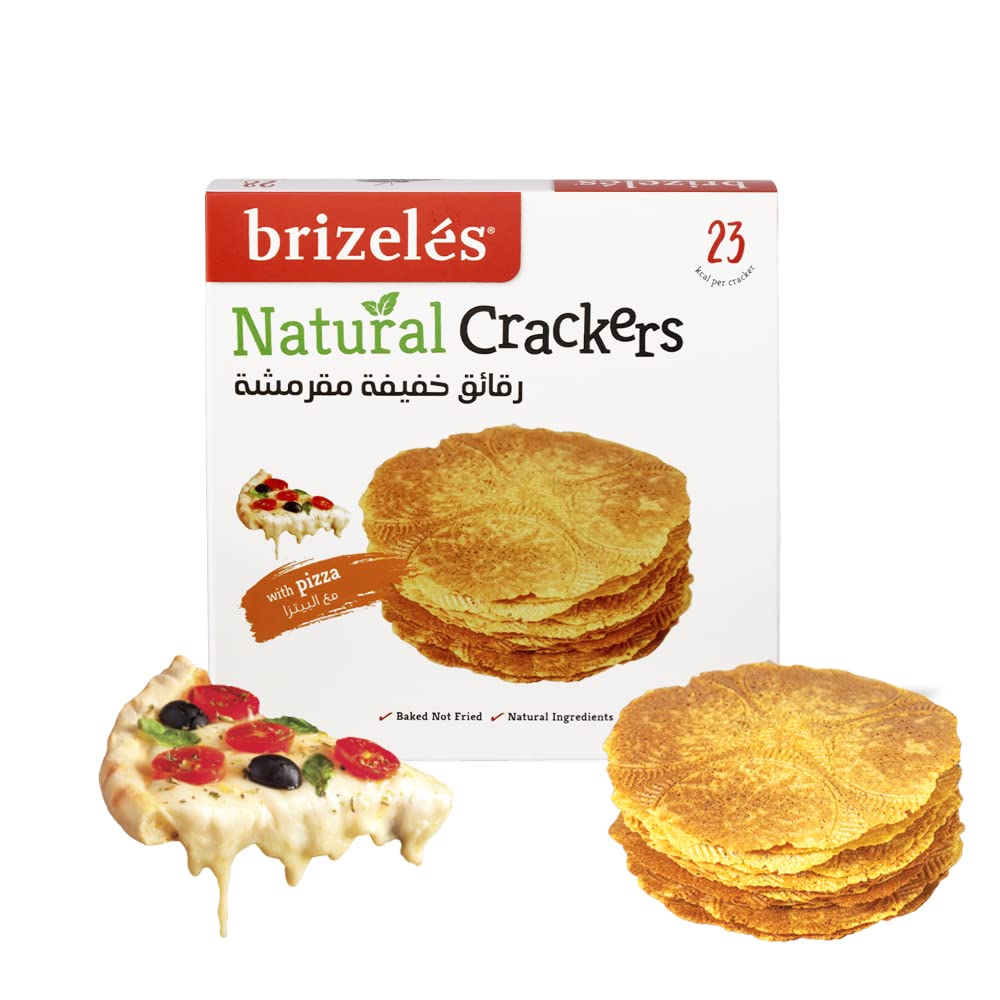 BrizelesPizza, Gourmet Savoury Cracker, 104 Gm