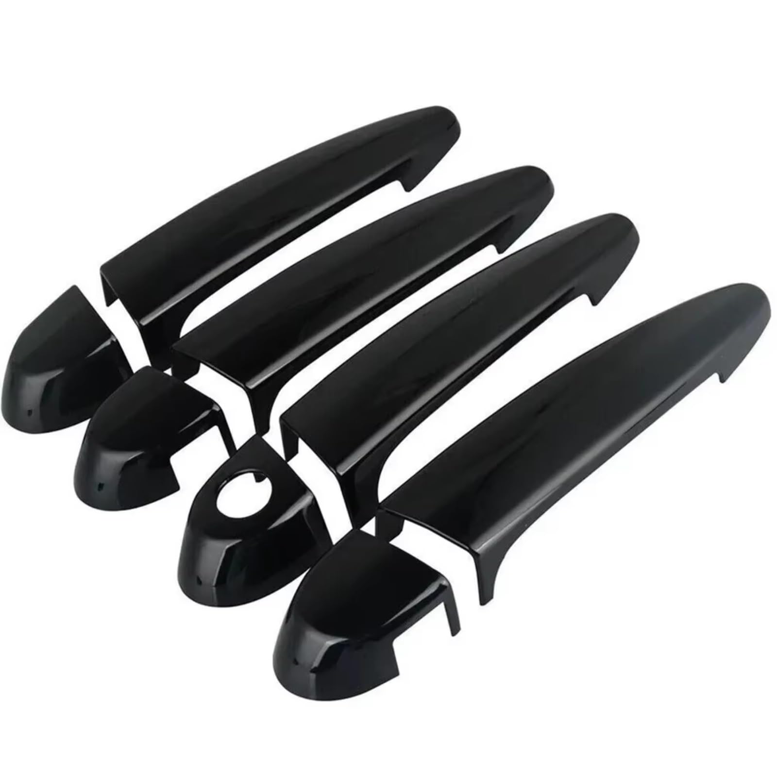 FVOIRSS Outer Door Handle Compatible with BMW for X1 for X4 for X6 Car Exterior Door Handle Cover Decoration Sticker Trim Protector Styling Replacement