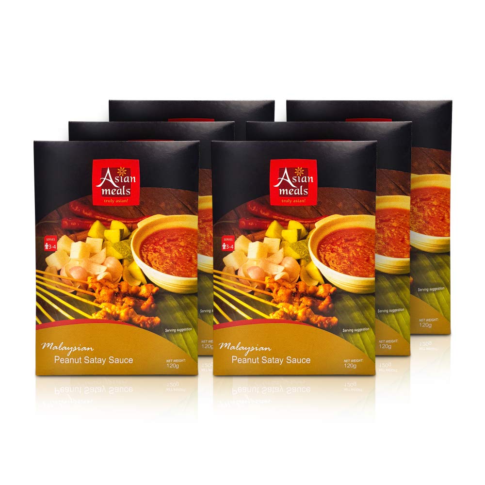 Asianmeals Peanut Satay Sauce, Skewered Meat, Suitable for any meat, Dipping Sauce, Salad dressing, 