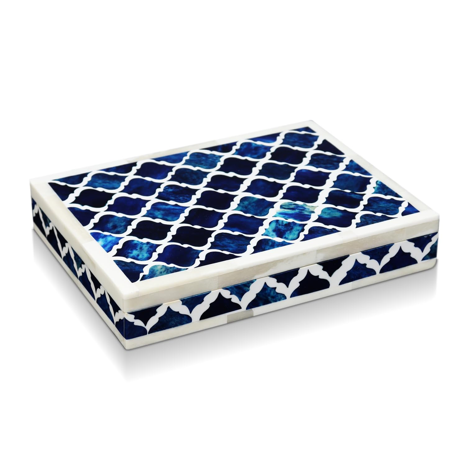 Handicrafts Home Decorative Box 8x6, Photo Storage Box, Jewelry Organizer, Modern Decorative Storage Box with Lid