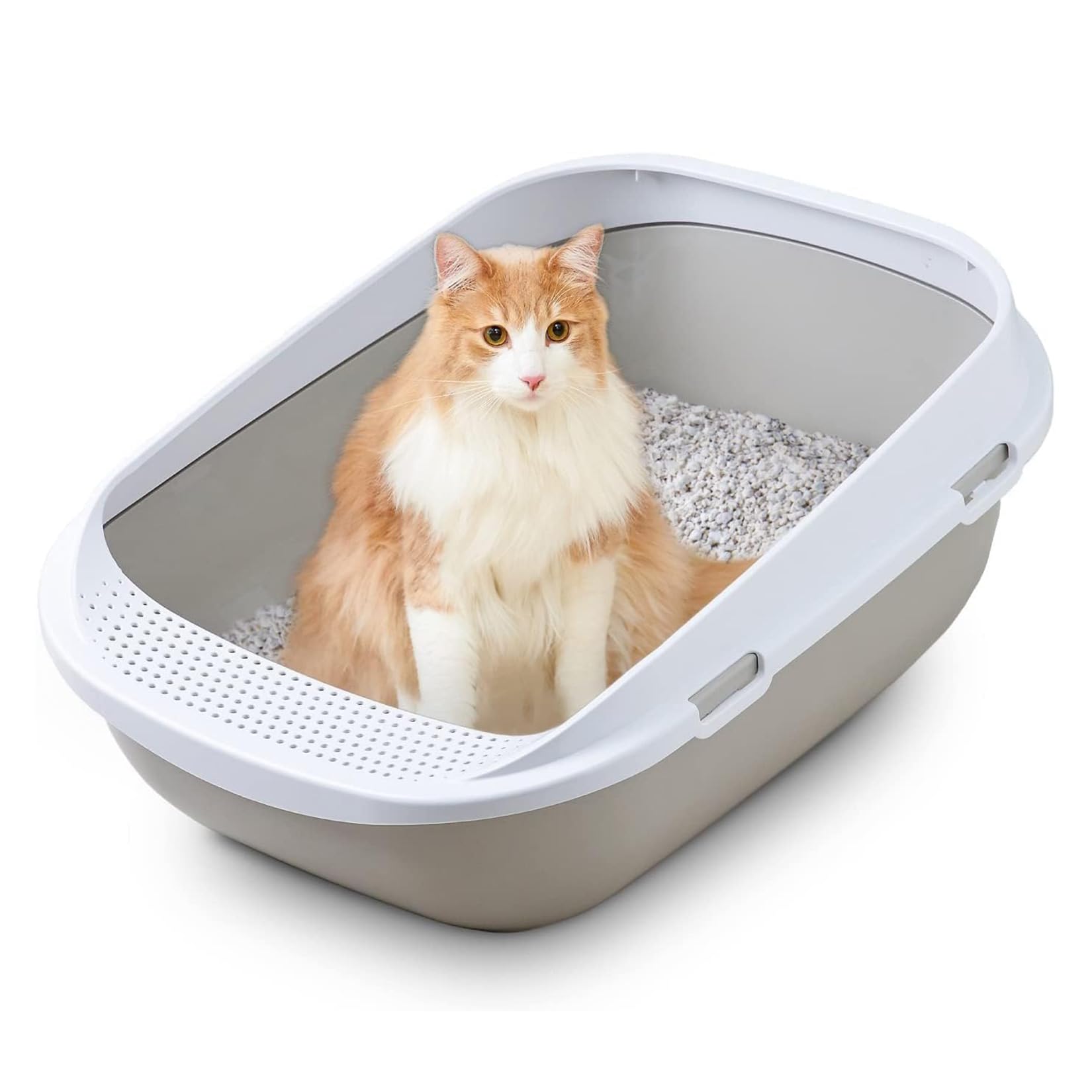 Amazon | オーエフティー 【OFT】 メガトレー グレー 【 猫用 トイレ