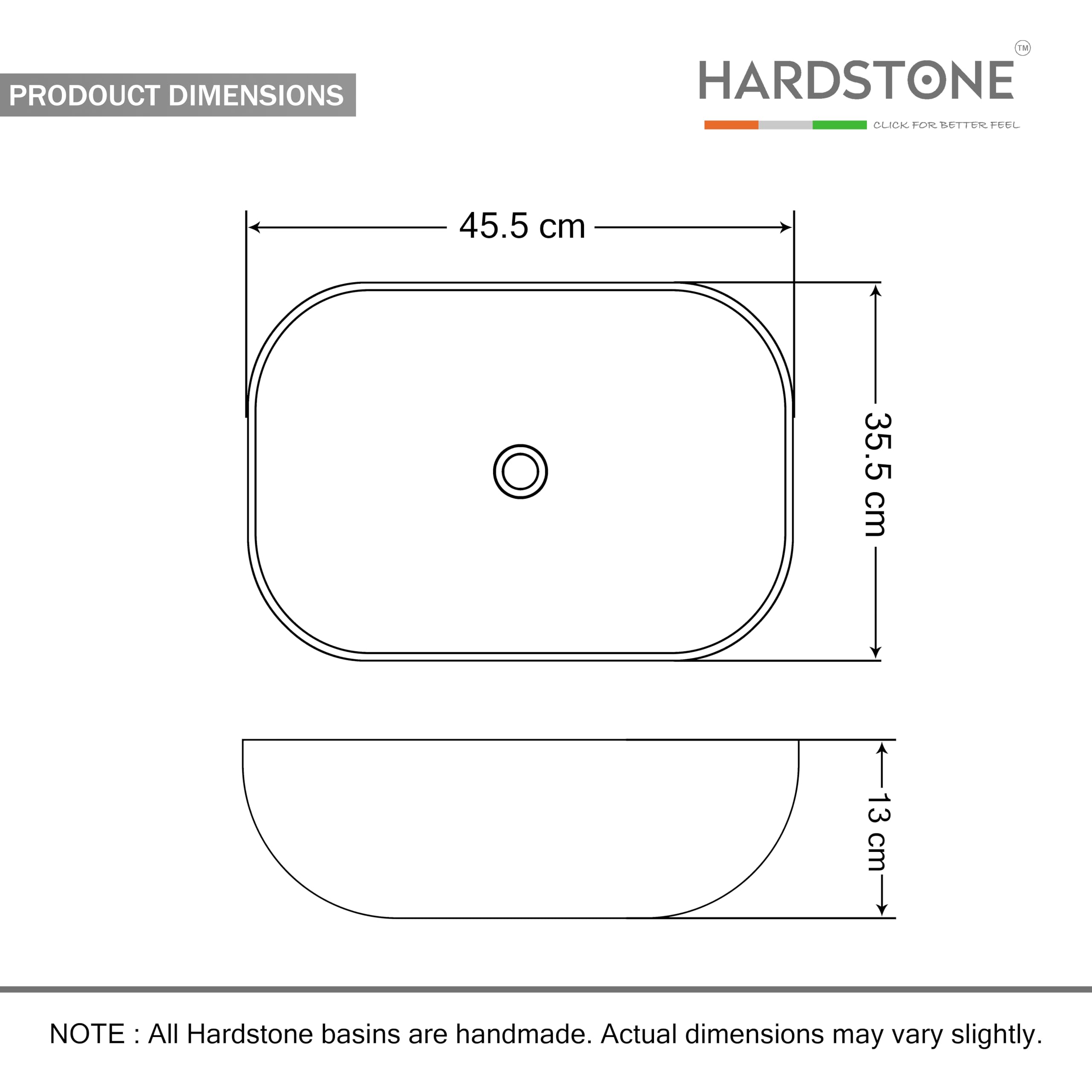 Hardstone Table Top Ceramic Wash Basin – Countertop Designer Vessel Sink - Bathroom Washbasin over counter For Hotel Home Living Room – Printed Glossy Finish (529) 2
