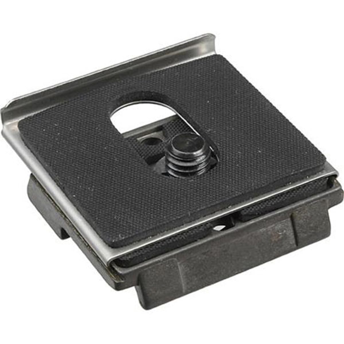 Manfrotto 200PLARCH-38 RC2 Placa de Montaje arquitectónico de conexión rápida con Tornillo de 3/8 Pulgadas (Gris)