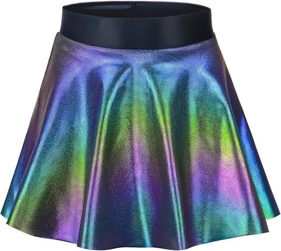 Image of Gnainach Girls Skorts High Waist Athletic Skirts with Shorts Stretchy Activewear for Teens Kids Performance Tennis