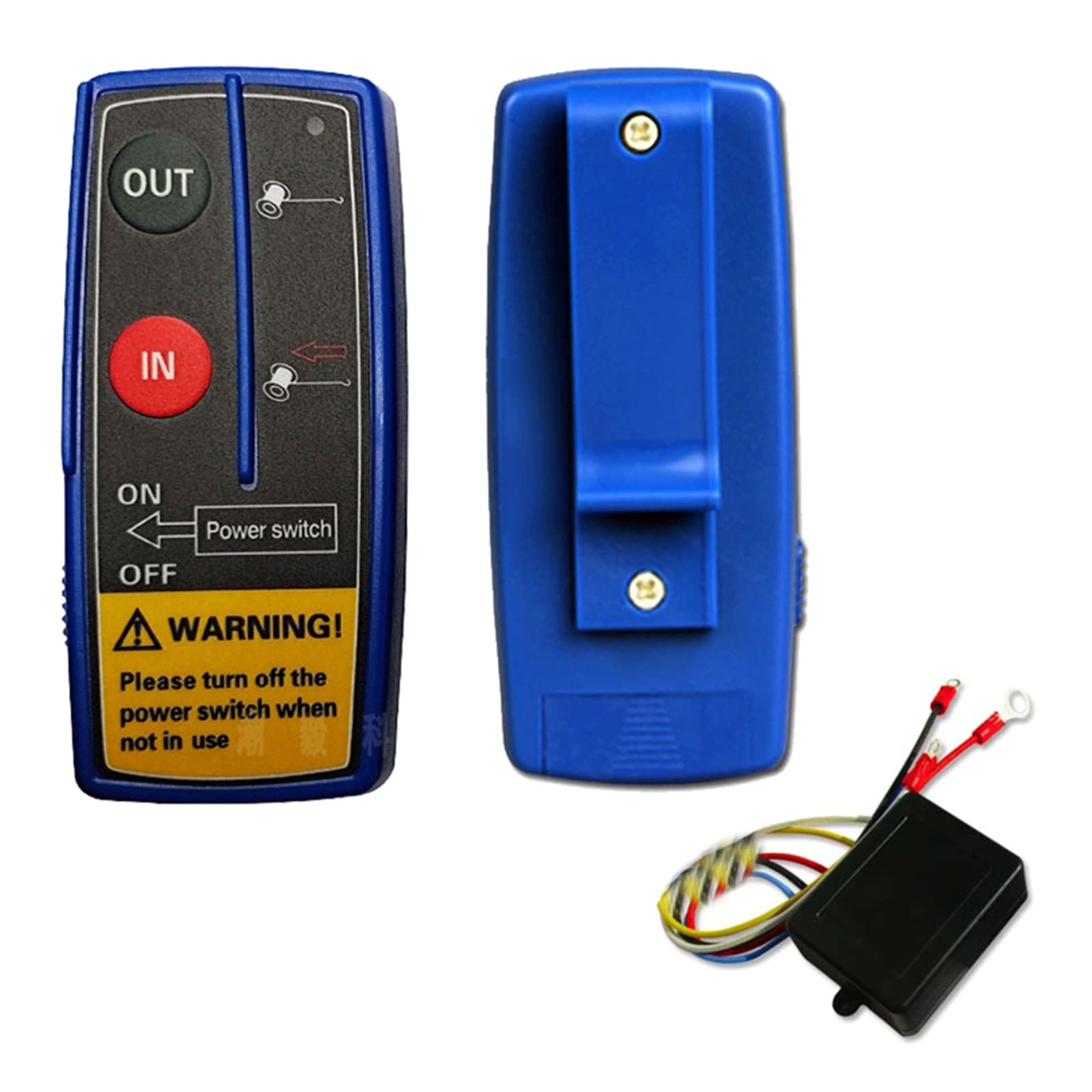 Kit Telecomando Wireless Per Verricello 12V/24V - Portata 75ft, 2 Telecomandi, Universale - Foto 3