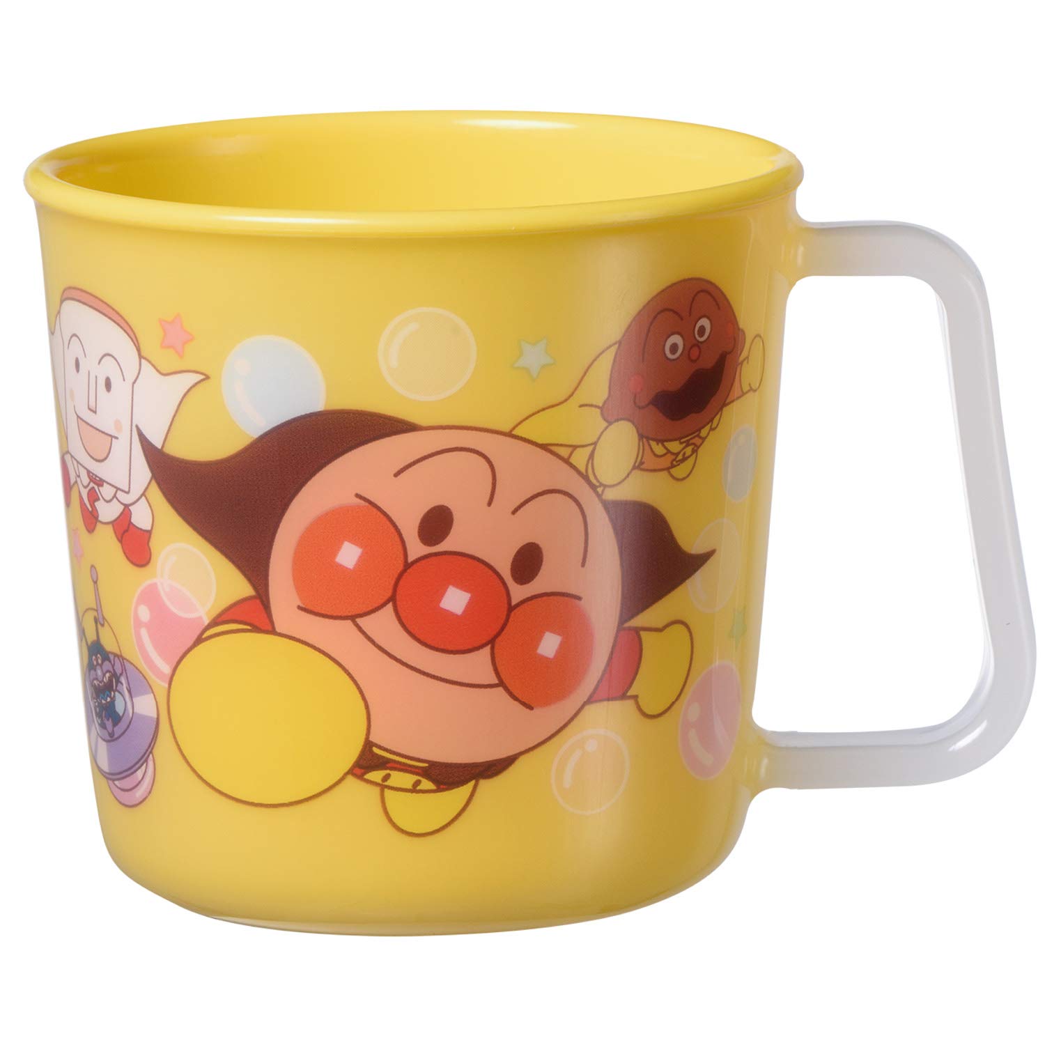 Amazon.co.jp: アンパンマン マグカップ イエロー (絵柄がはがれない