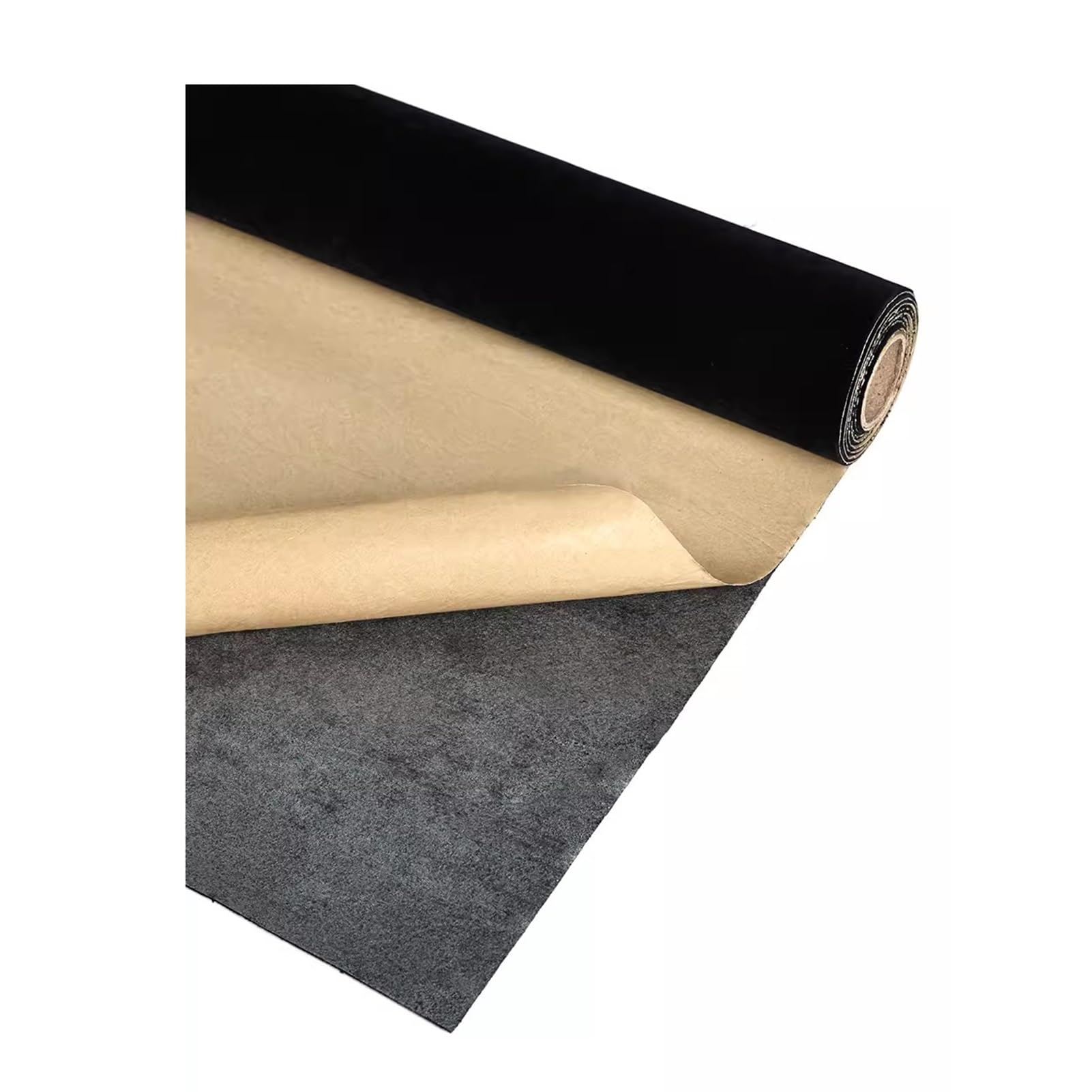 Patchs De Réparation Auto-adhésifs Velours Noir Pour Canapé, Siège Auto, Vêtements - Simili Cuir, Facile à Coller