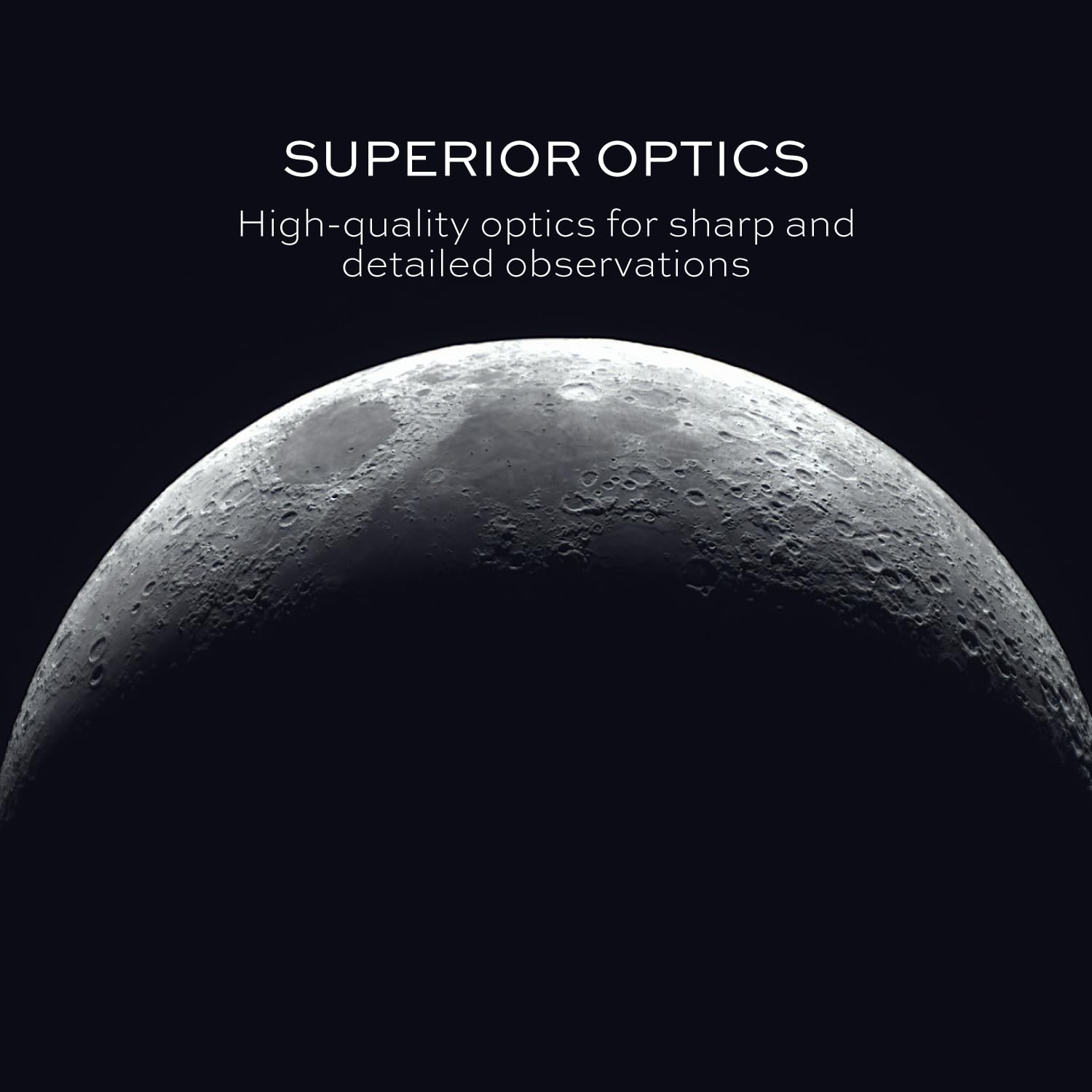 Pie Matrix Pegasus 76700 Newtonian Reflector Telescope with 235x Ultra HD Zoom,Fully Coated Glass Optics,Alt-Az Mount, Professional Telescopes to Explore Moon, Saturn Rings, Planets & Deep Sky Objects — Amazon image 8