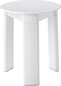 Sgabello Trio Bianco Gedy - In Plastica ABS, 33x40.5cm - Foto 10