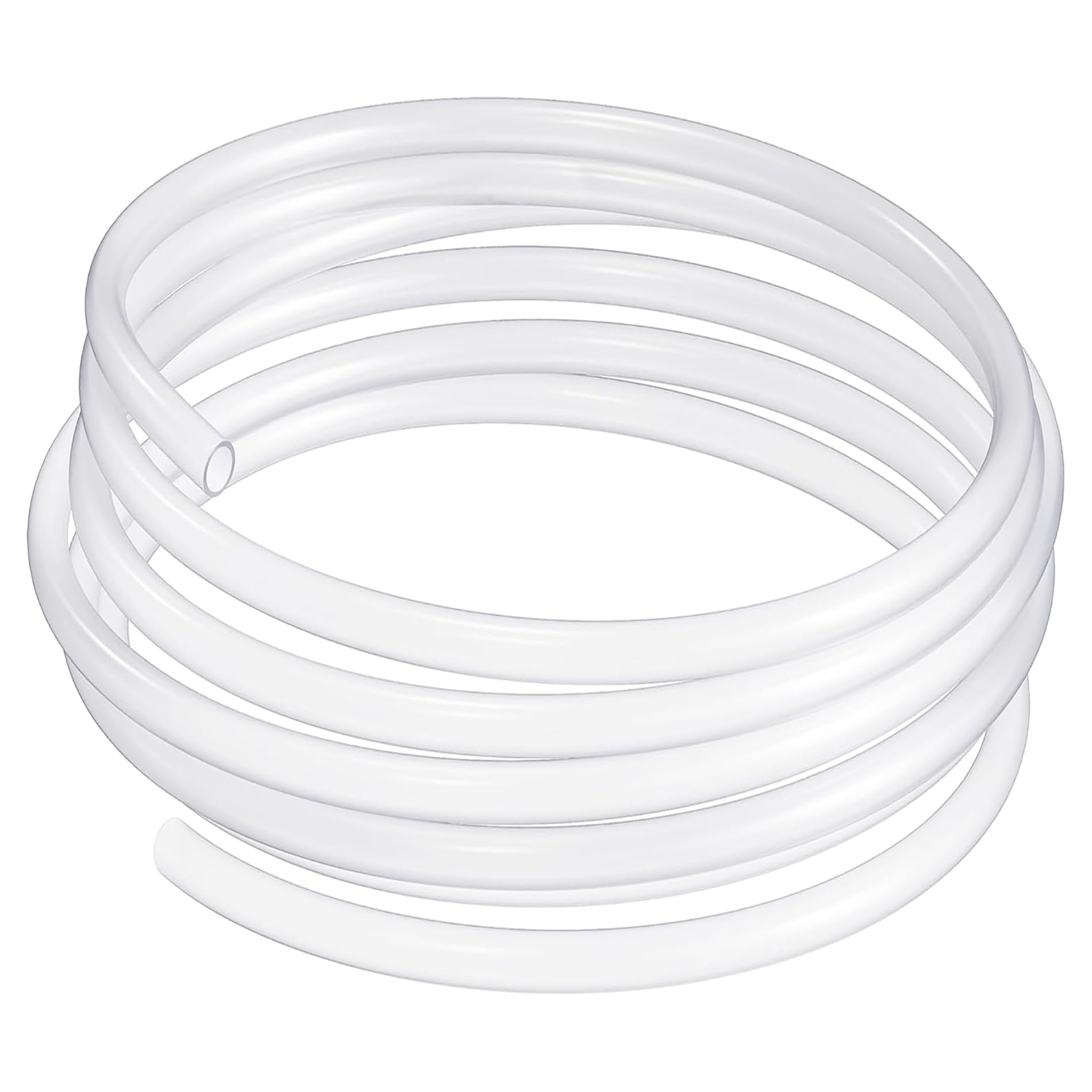 KEWAYO 5 Metres Aquarium Airline Tubing, 4mm ID x 5.6mm OD Flexible Tube Multipurpose Air Pump Hose, for Fish Tank, Aquarium, Terrarium and Hydroponic