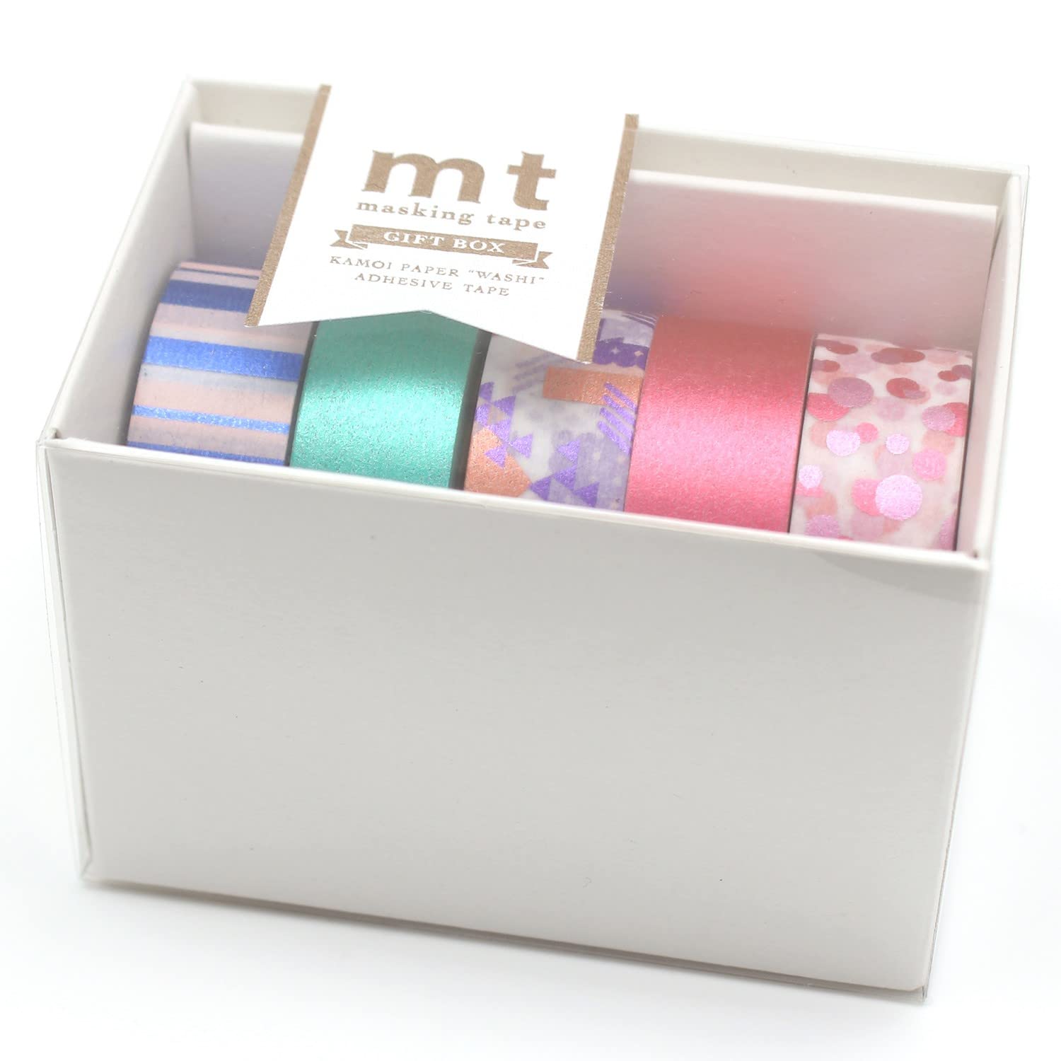 mt Masking Tape Gift Set Bright 5-Roll