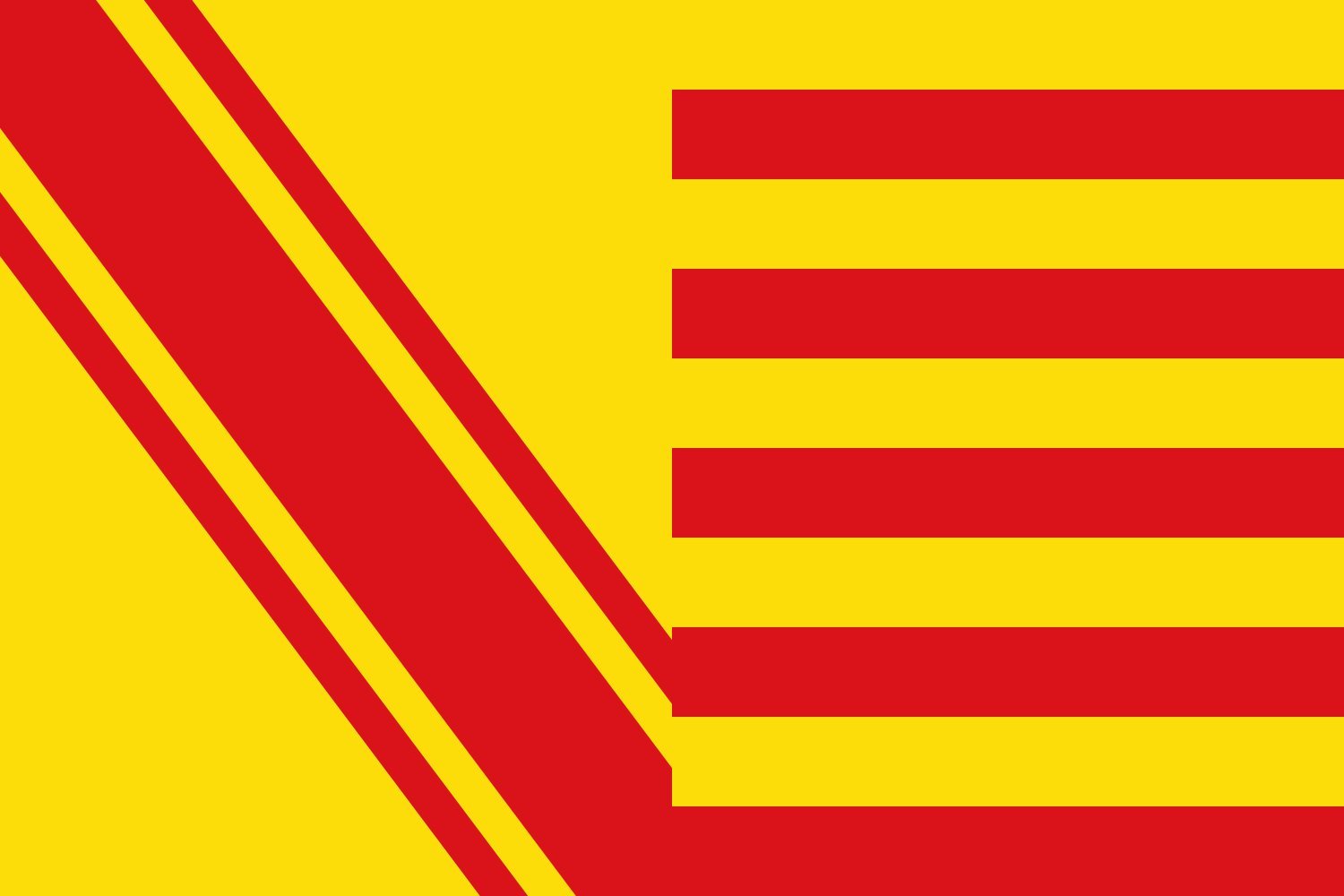Duża flaga gminy belgijskiej Beauraing | flaga krajobrazowa | 1,35 m² | 14,5 m2 | 90 x 150 cm | 90 x 150 cm - 100% wyprodukowano w Niemczech - trwała flaga zewnętrzna