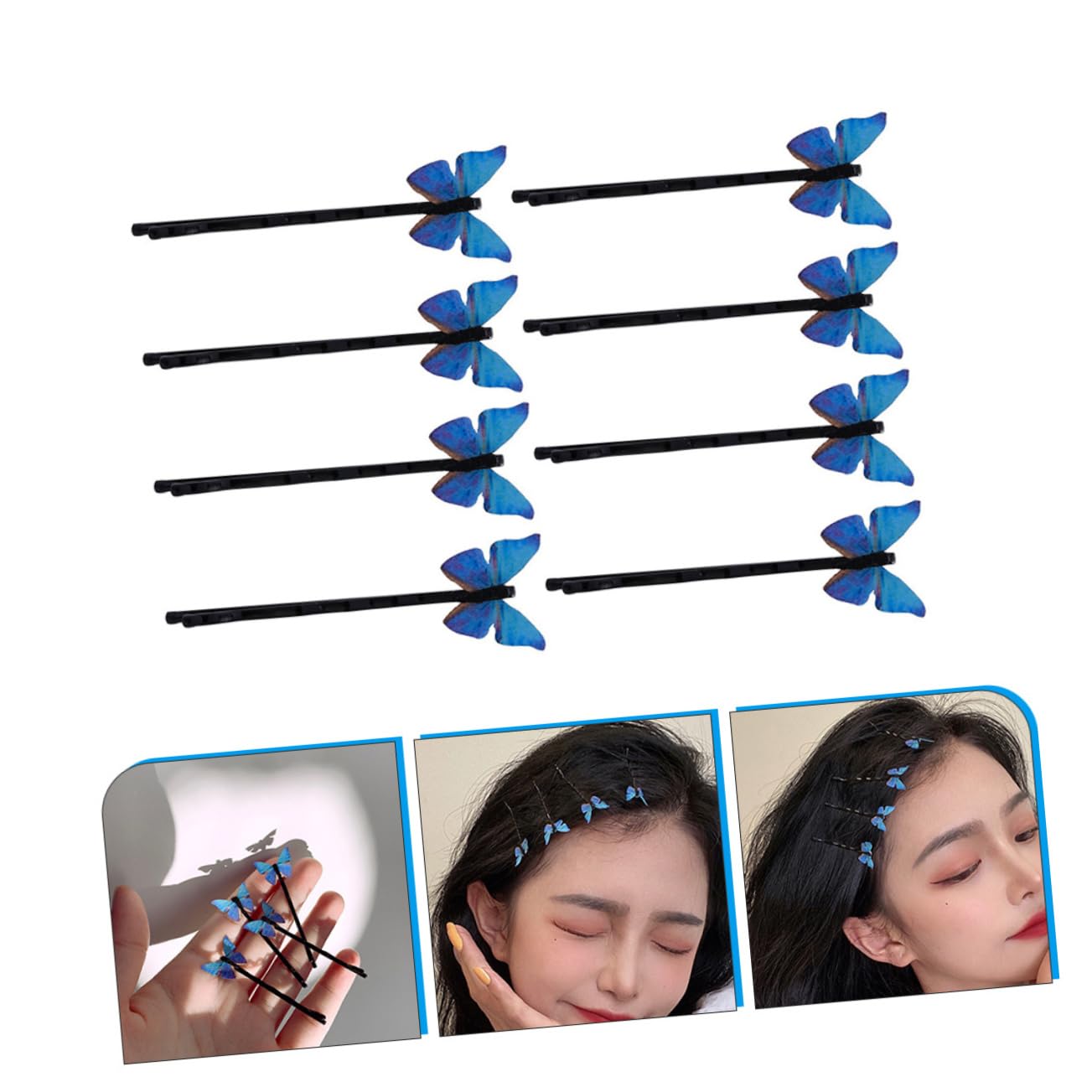 Housoutil Juego De 5 Para El Pelo Con Diseño De Joyería Para El Pelo Horquillas De Novia Accesorios Para El Pelo De Boda 8 Unidades X 5