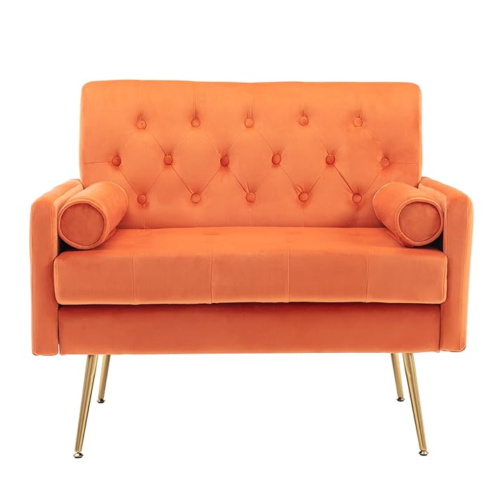 Buy ZHENGHAO Zhenhao MidCentury Modern Sofa Couch, 37 Inch Wide Square