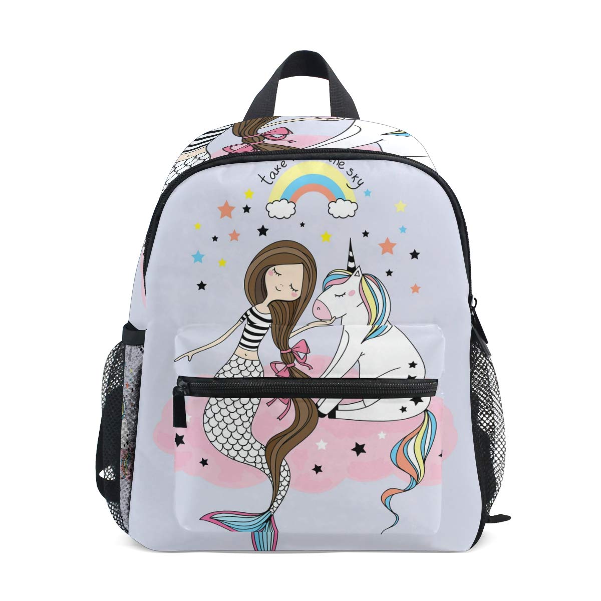 Kinderrucksack Mit Einhorn-Regenbogen-Motiv – Süße Schultasche Für Kindergarten & Vorschule