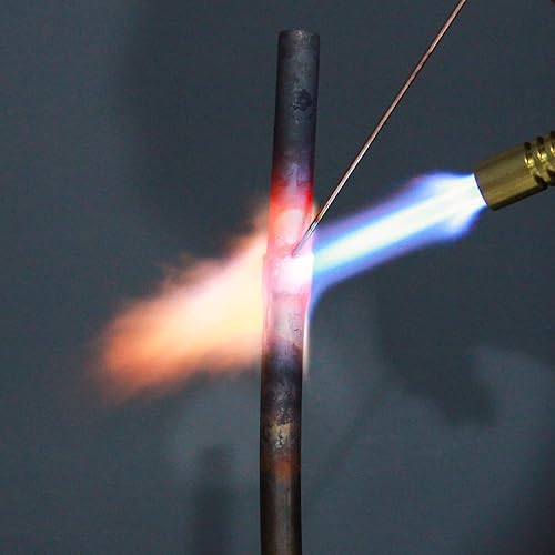 Miniatura 9 de BLUEFIRE MRAS-8210 Jumbo Turbo Flame - Kit de soplete de soldadura de gas propano de manguera de 5 pies con cabezal de boquilla de gas MAPP de gran