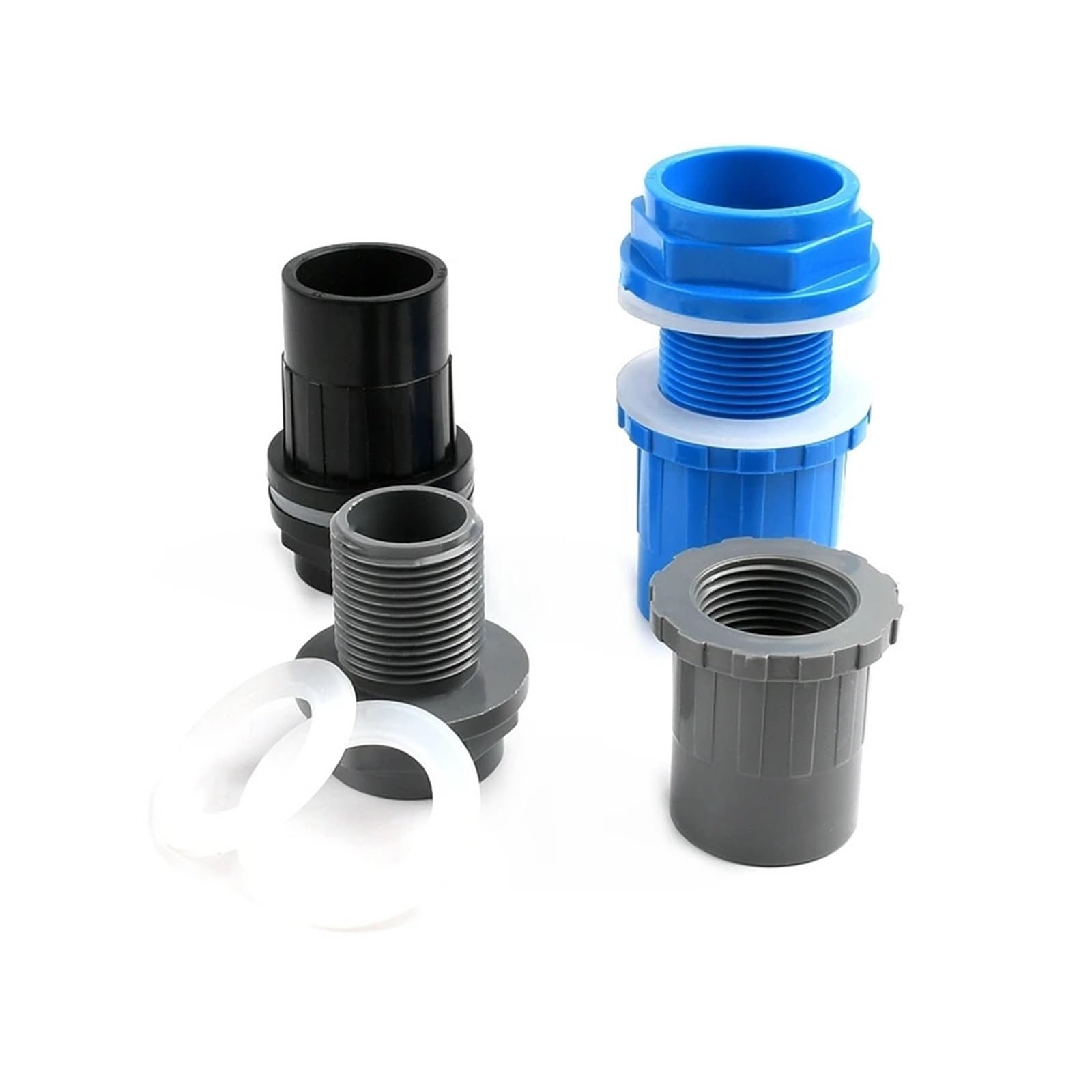 Raccordo PVC rinforzato 20-50mm acquario irrigazione giardino