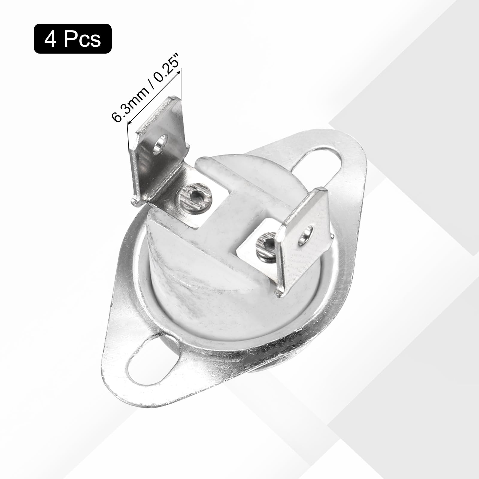 5 Pièces Thermostat Interrupteur Normal Fermé Interrupteur De Contrôle De Température KSD301 Thermostat 250V 15A (130