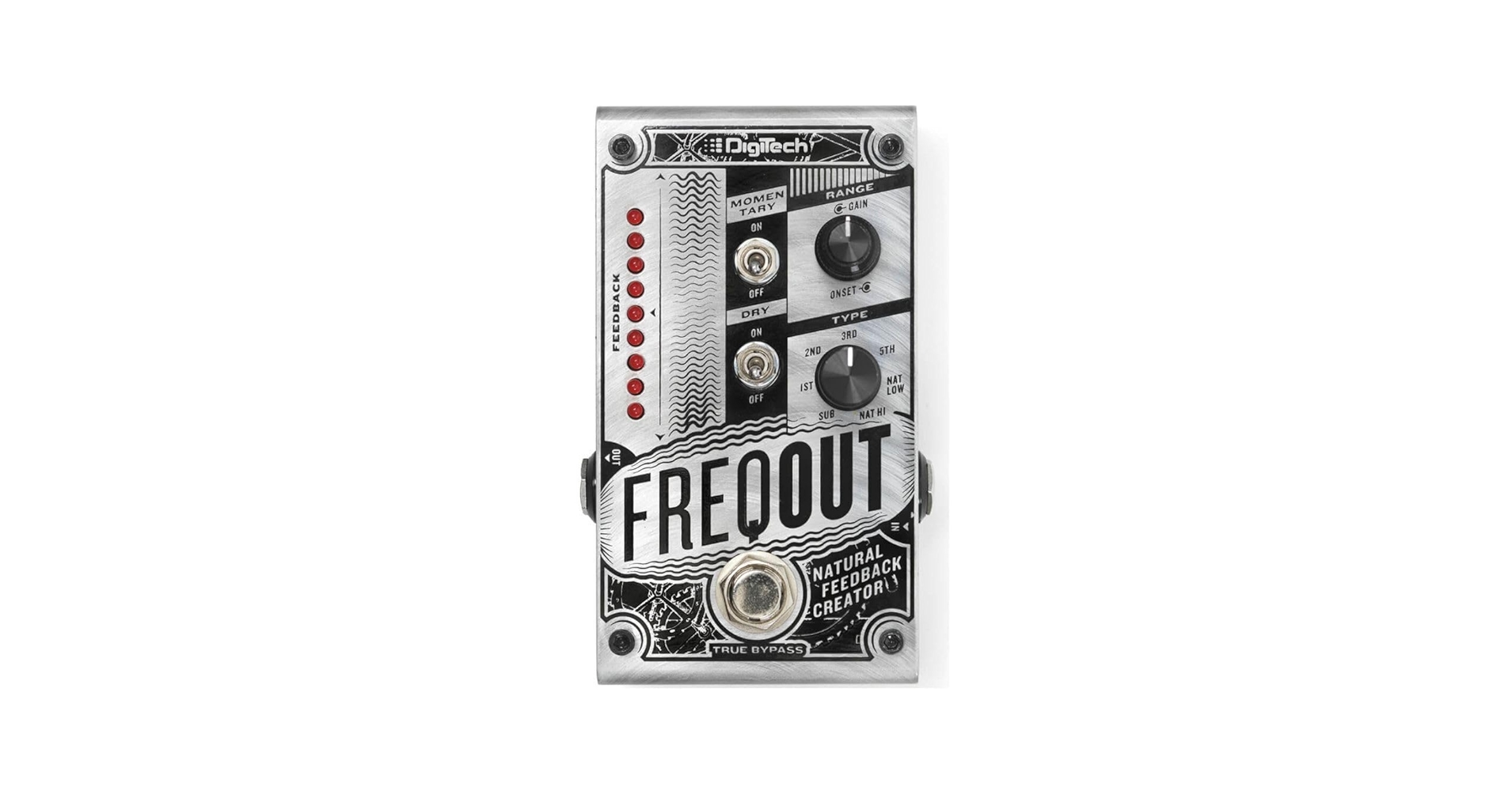 ギター Digitech FREQOUT Natural FeedbackCreator Amazon.com: Digitech FREQOUT FreqOut Natural Feedback