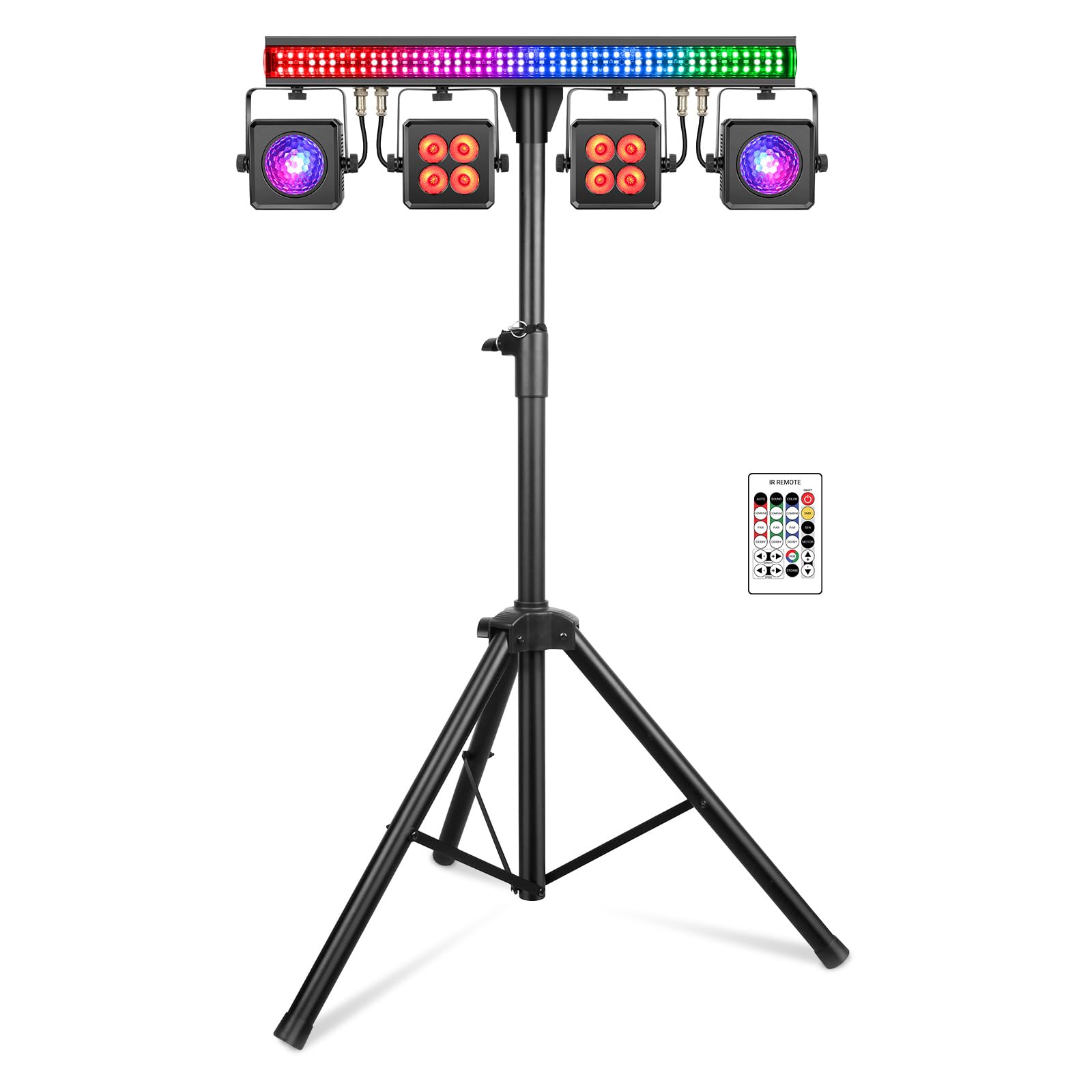 DJ Stage Light with Stand | 150W 3IN1 Party Lighting