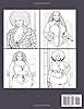 Black Curvy Women Coloring Book: Curvy African American Women Coloring Book Featuring Beautiful Women In Various Outfits For Mindfulness And Relaxation #1