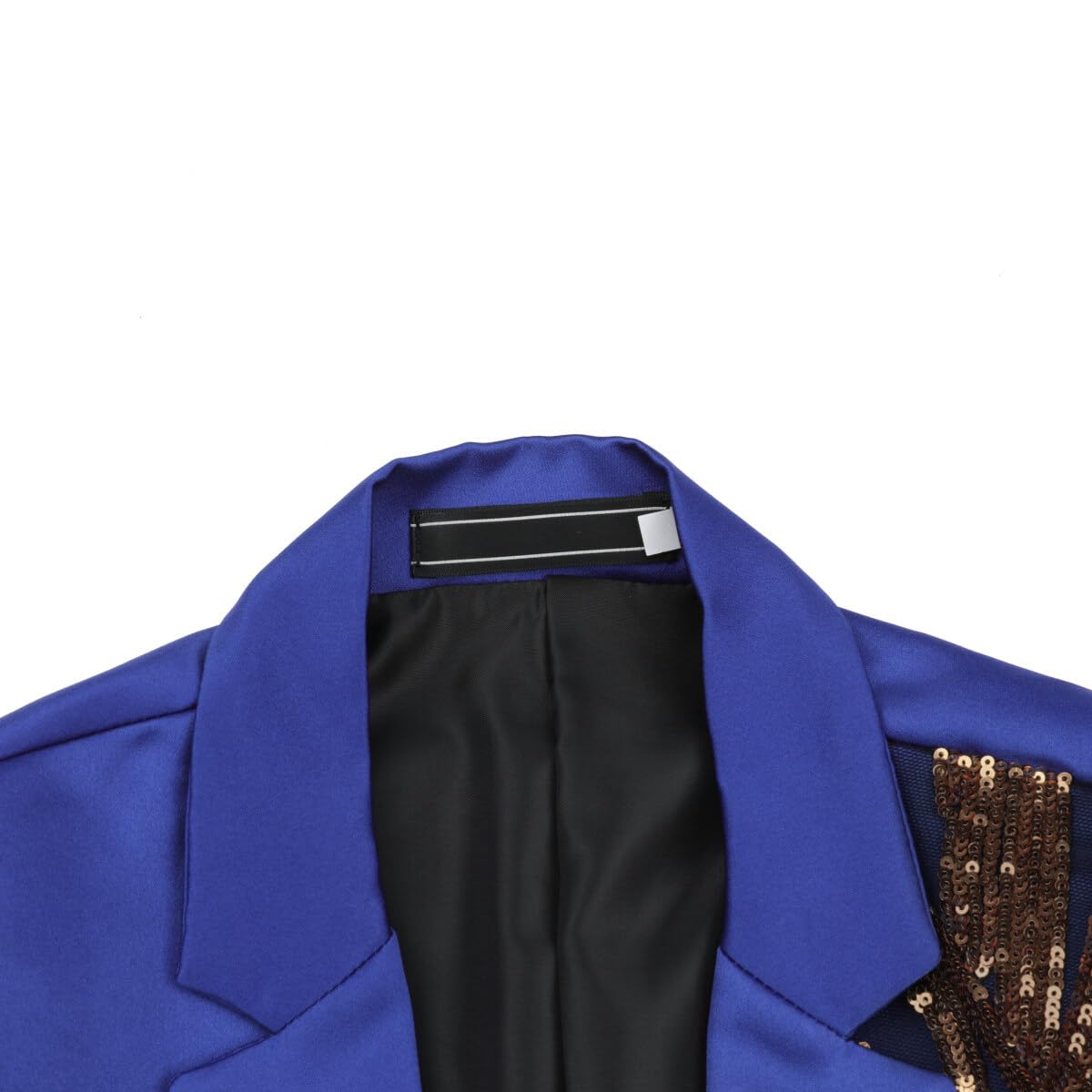 Allthemen Veste de Smoking Costume Homme Brillant de Mariage avec Un Bouton