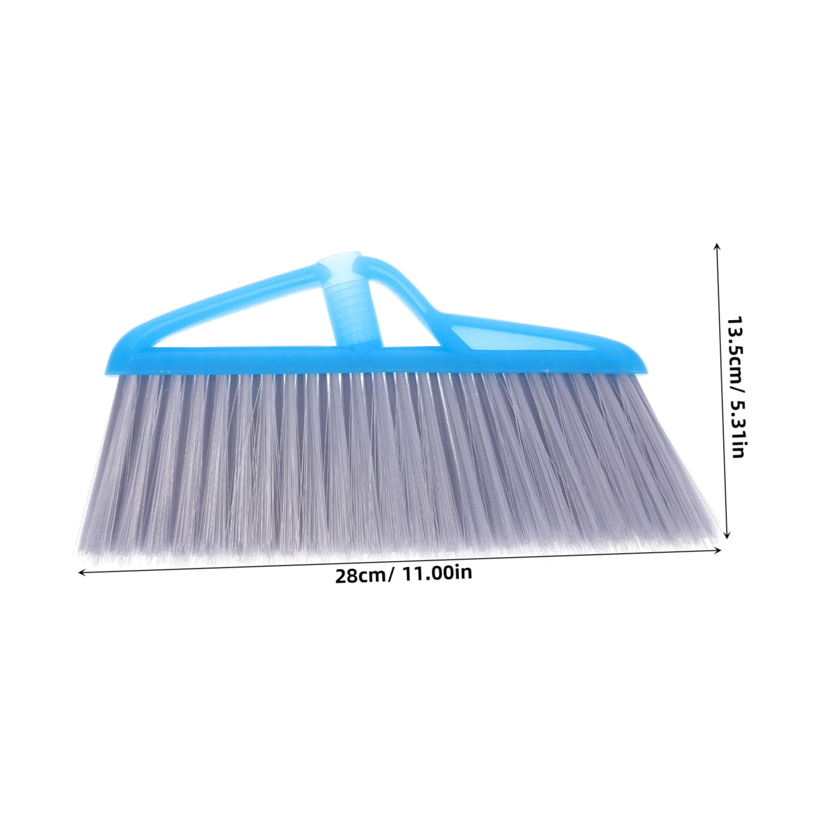 Healeved Replacement Head for Broom Heavy Duty Outdoor/Indoor Sweeper Wide Brush Mop Head Soft Bristles for Cleaning