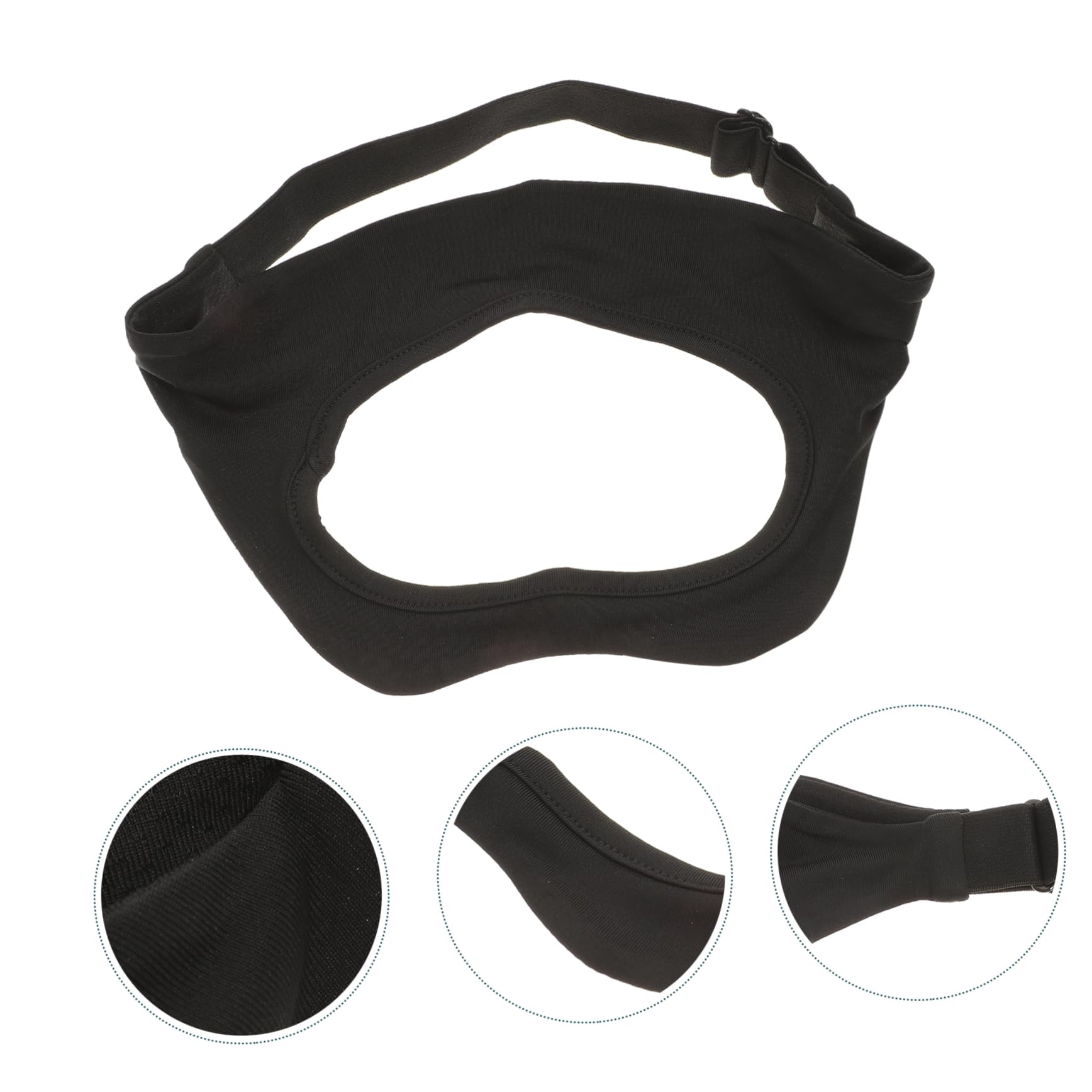 UKCOCO 5 Pezzi Di Maschera Per Dormire Con Imbottitura Elastica Lavabile E Comoda Per Il Gioco Vr